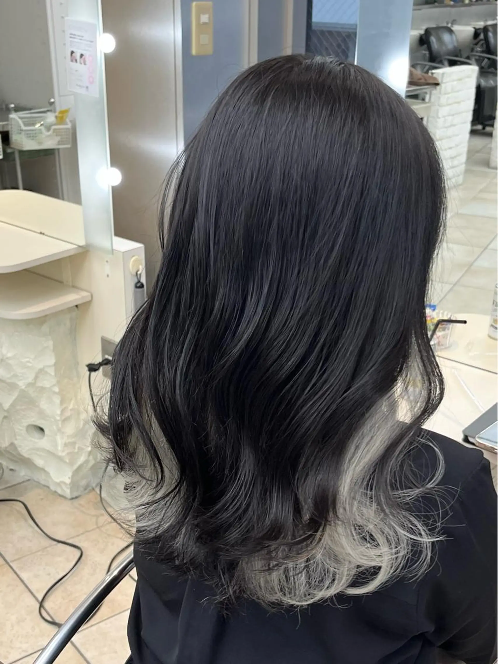 ロング アイブロウ 韓国レイヤー×モテ髪 /MITSUKI🤍のヘアスタイル