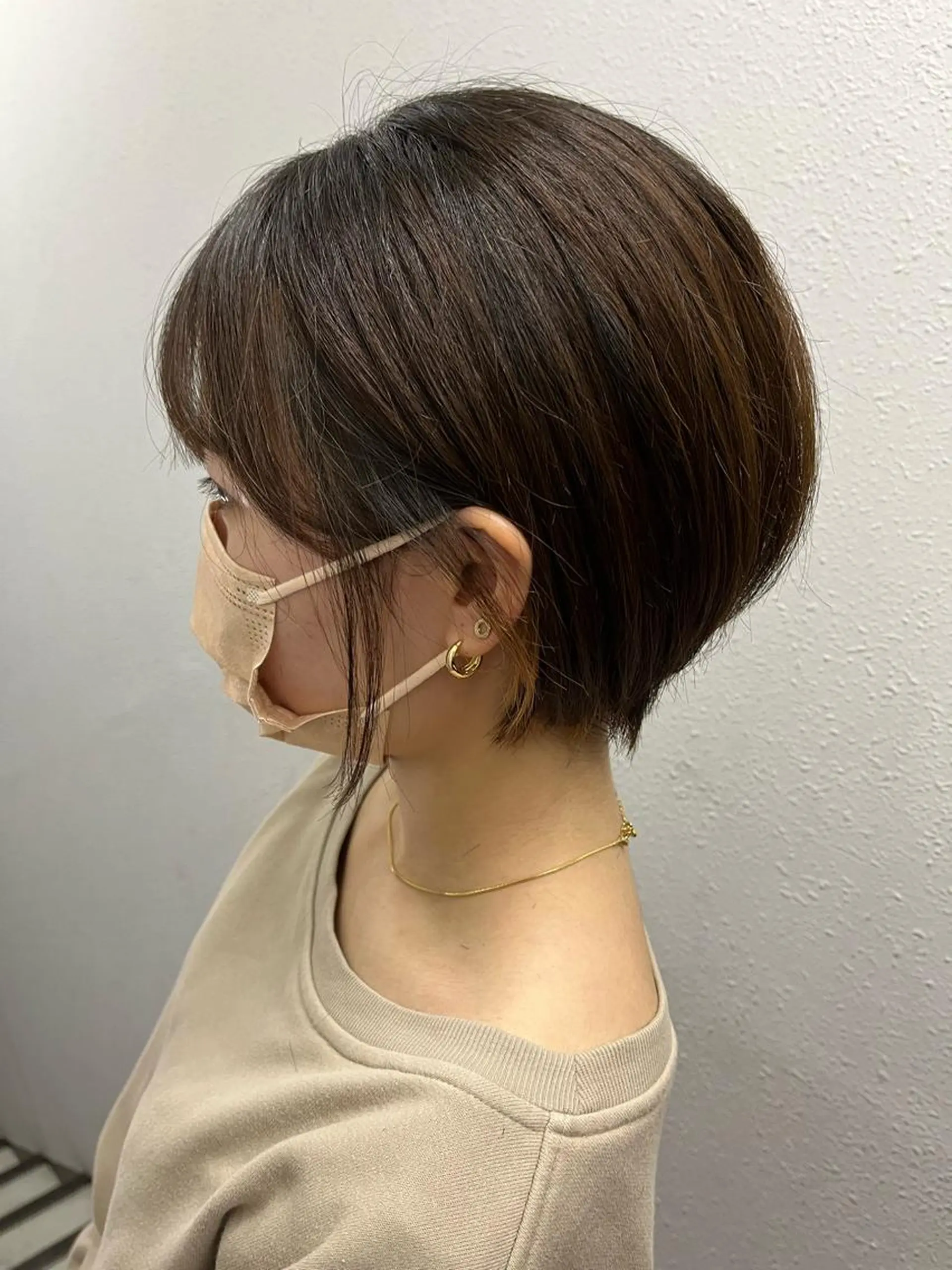 ショート レイヤー×透明感 Tatsuya💫のヘアスタイル