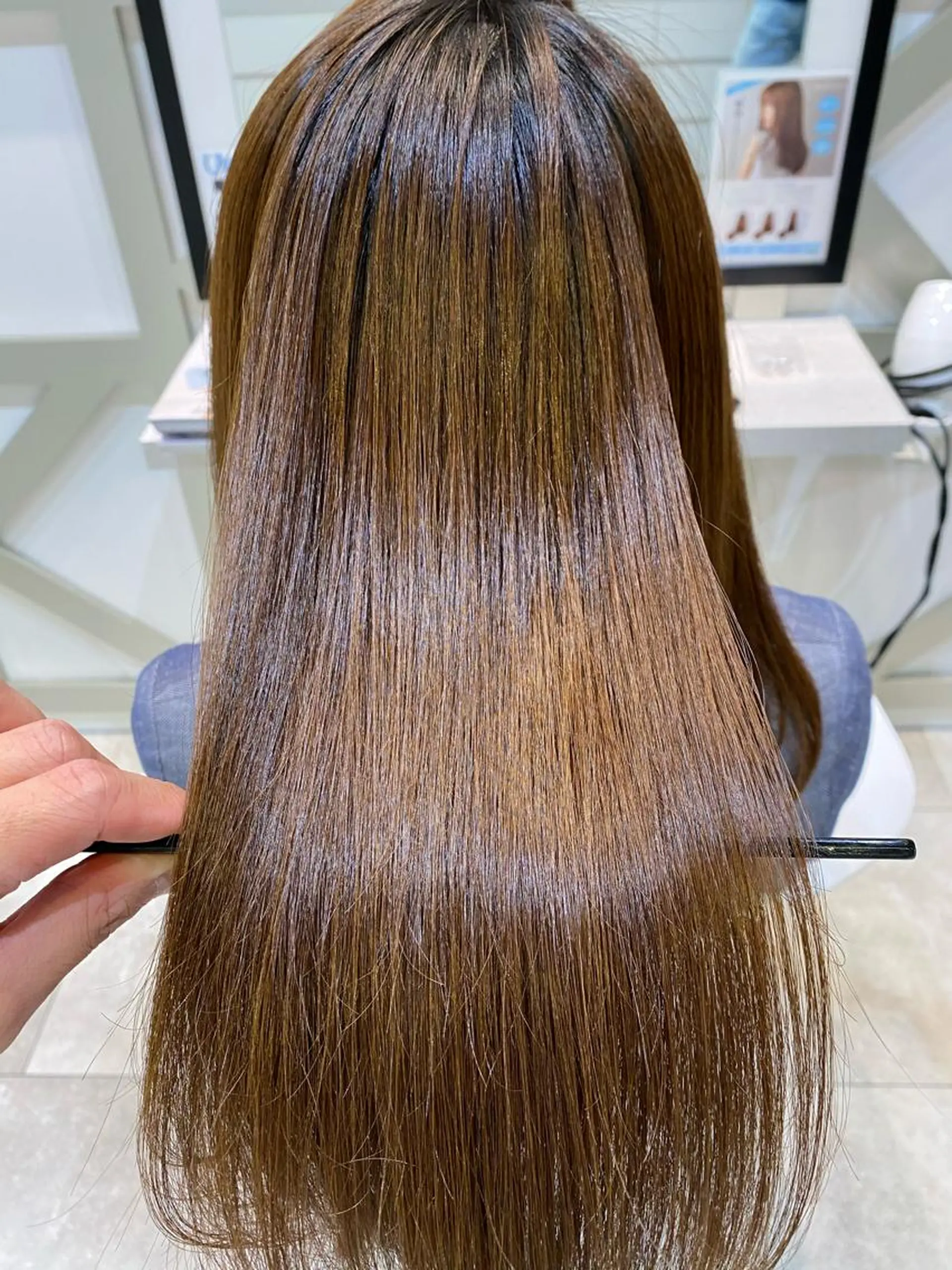 ロング カラー カット ヘアカラー トリートメント 内藤 裕真  k-twoのヘアスタイル