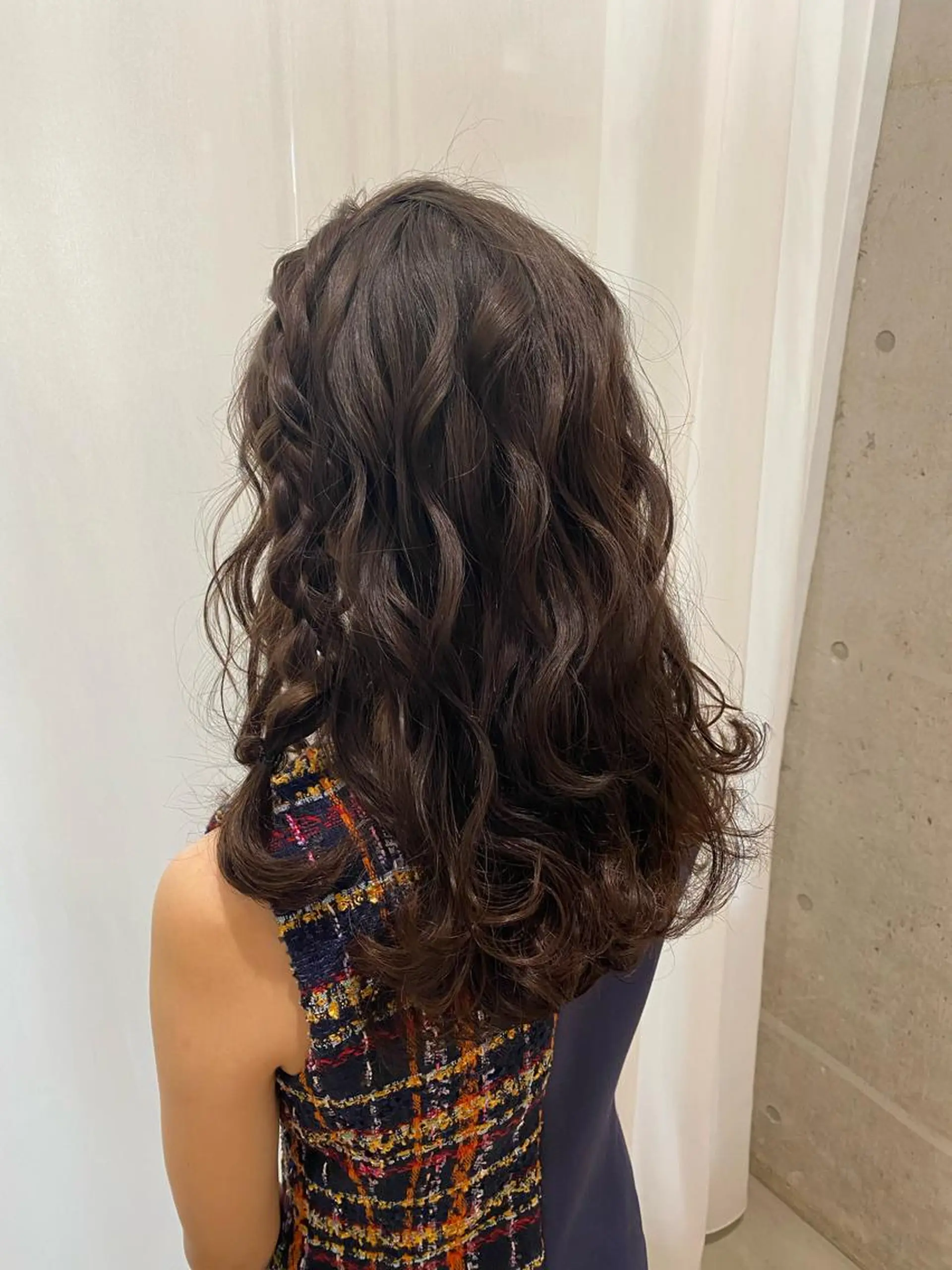 セミロング ヘアアレンジ 田中 アキオのヘアスタイル
