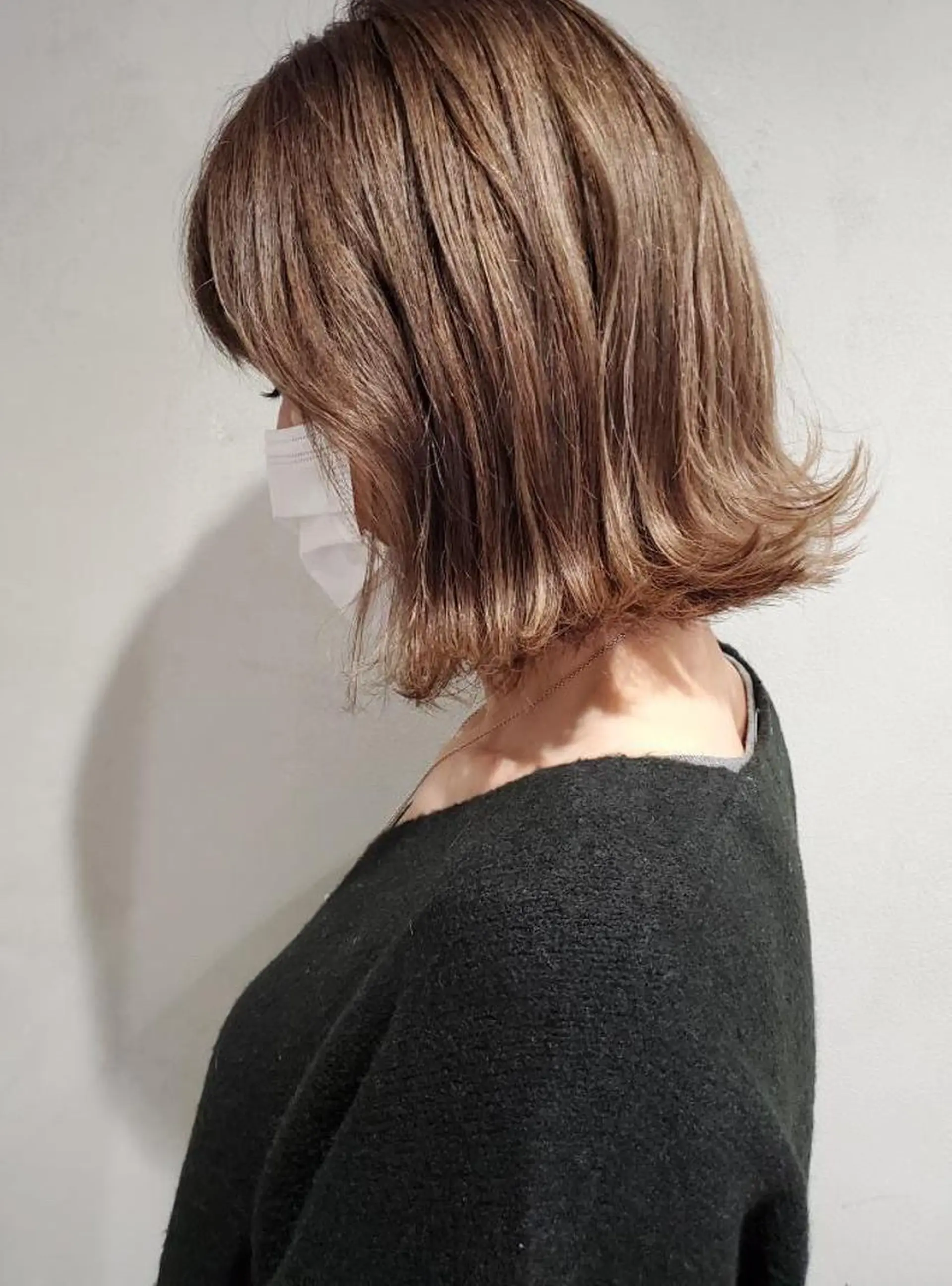 ショート カラー カット ヘアカラー トリートメント 難波/白髪ぼかし/ KAORIのヘアスタイル