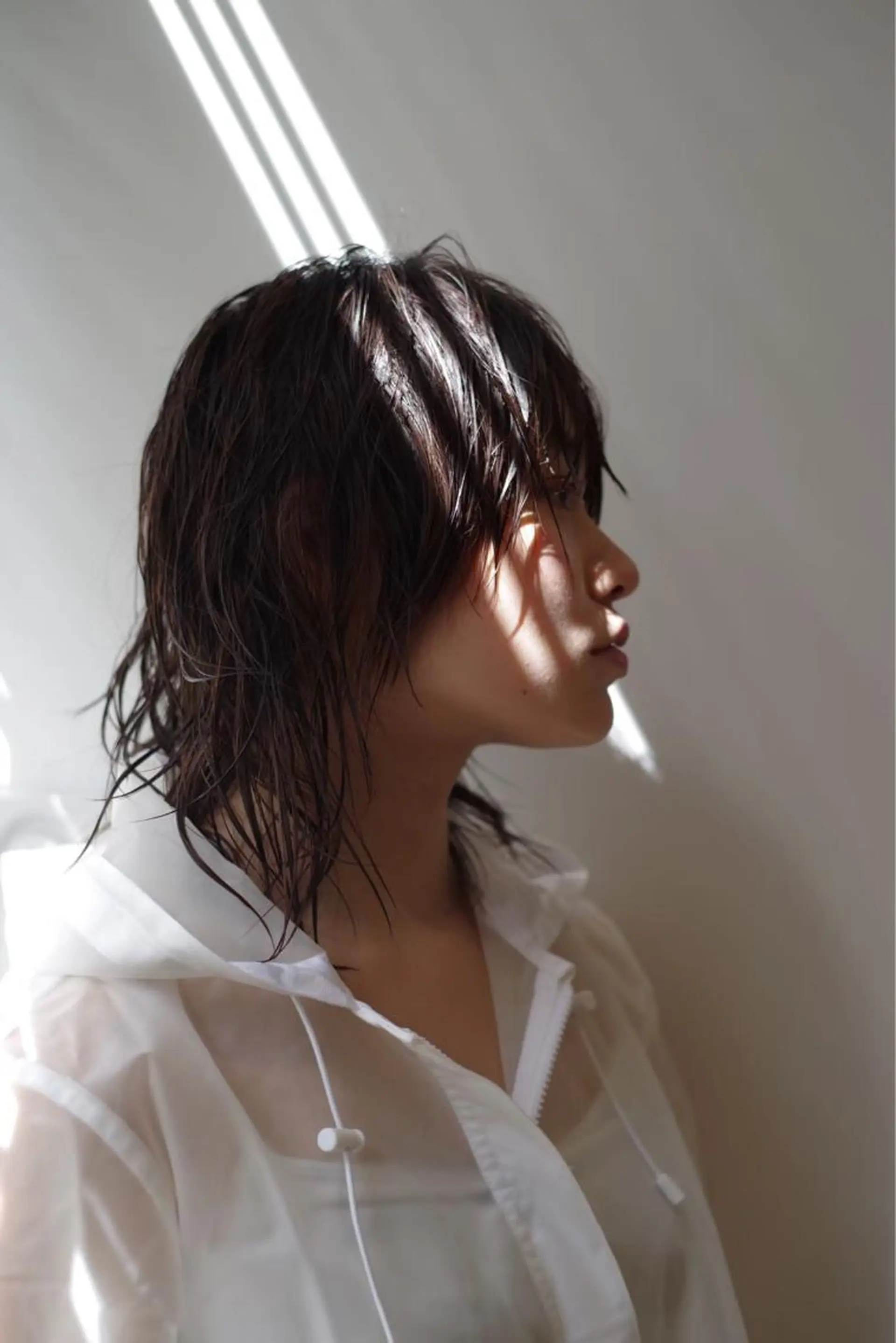 ミディアム カラー パーマ ヘアアレンジ メンズ キッズ ネイル マツエク・マツパ メンズウルフカット アディクシーカラー 透明感カラー ボブ ウルフカット unu hair所属・藤井 仁紀のヘアスタイル