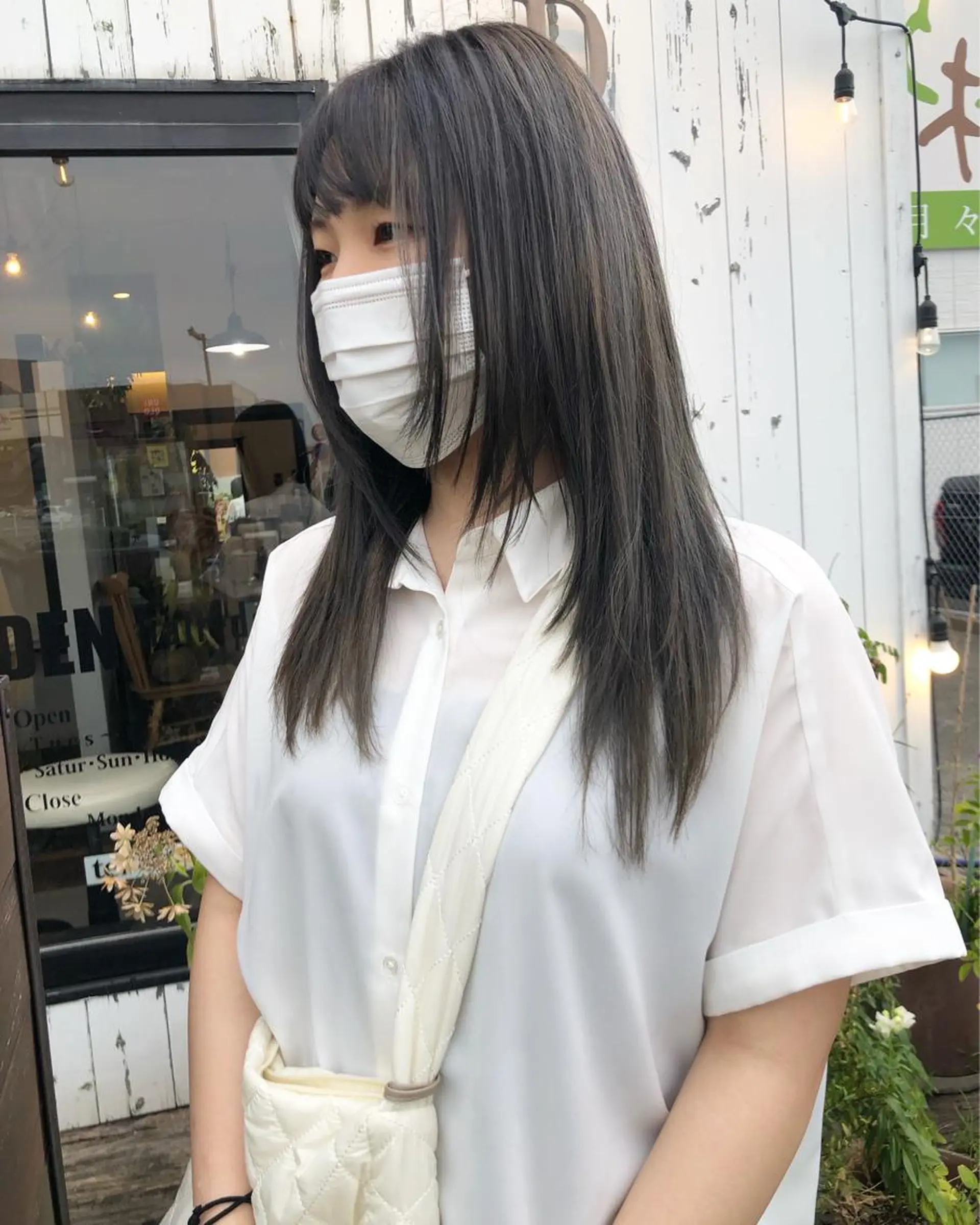 ロング カット ヘアカラー デザインカット🎨 ボブ🫟おざきのヘアスタイル