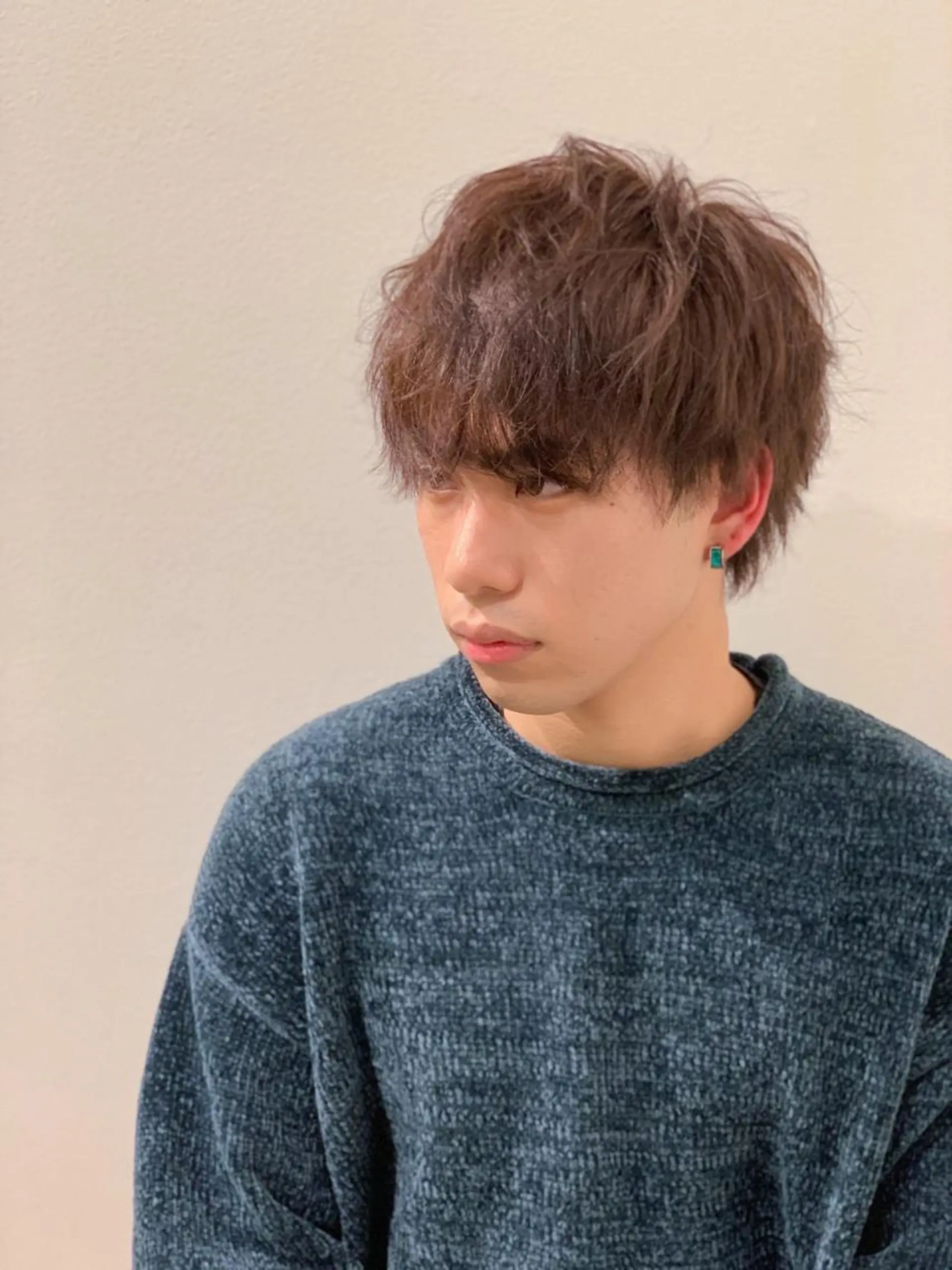 ショート カラー メンズ ✨ハイライトの達人 ボブ/ショート/雪下のヘアスタイル