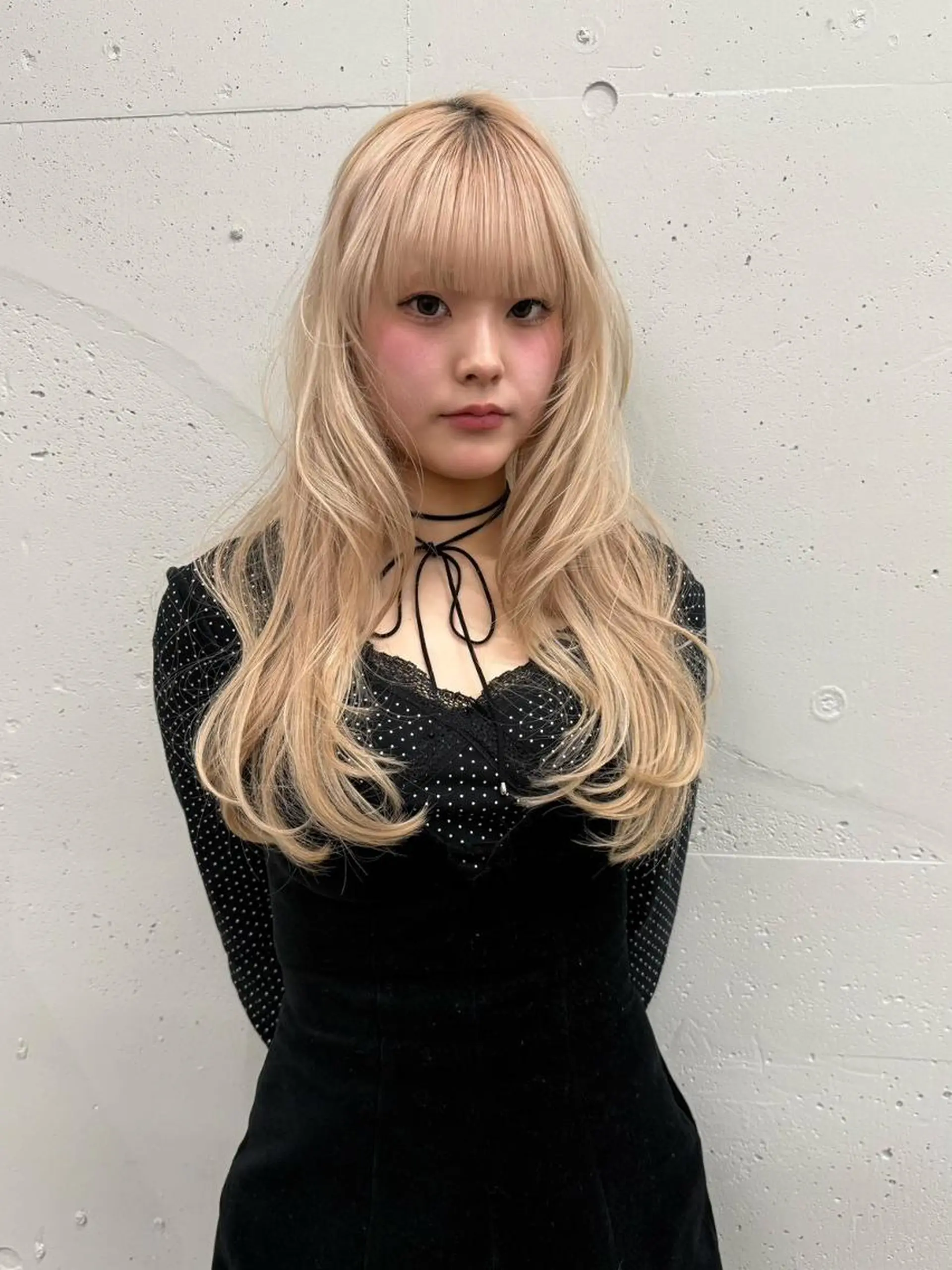 カラー ロング ブリーチ ブロンド ケアブリーチ ハイトーンカラー ヘアカラー 透明感🪽艶カラー☆ トレンドヘア✨のヘアスタイル