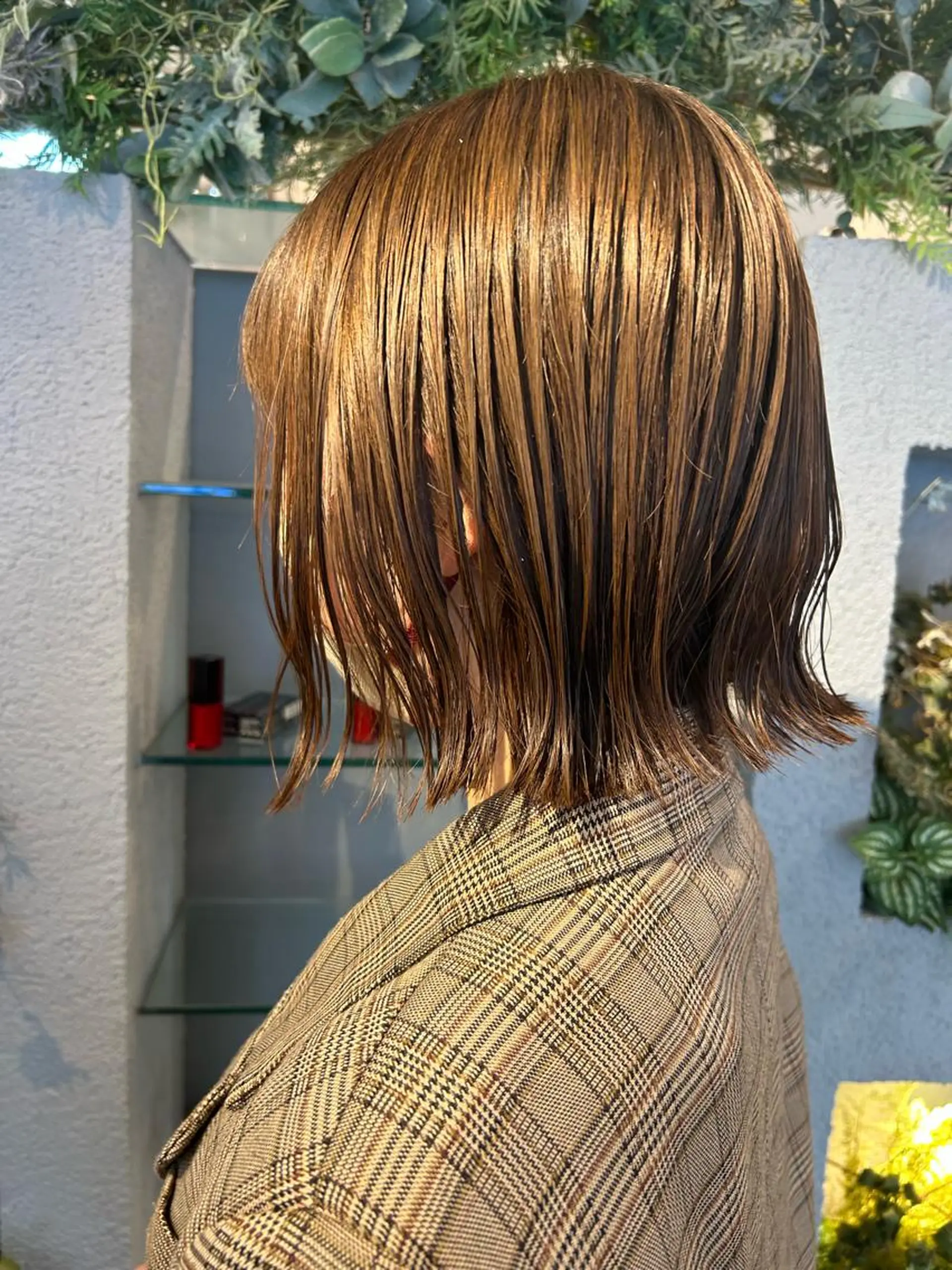 ミディアム カラー ブリーチ／ヘアセット 🪞🌙minamiのヘアスタイル