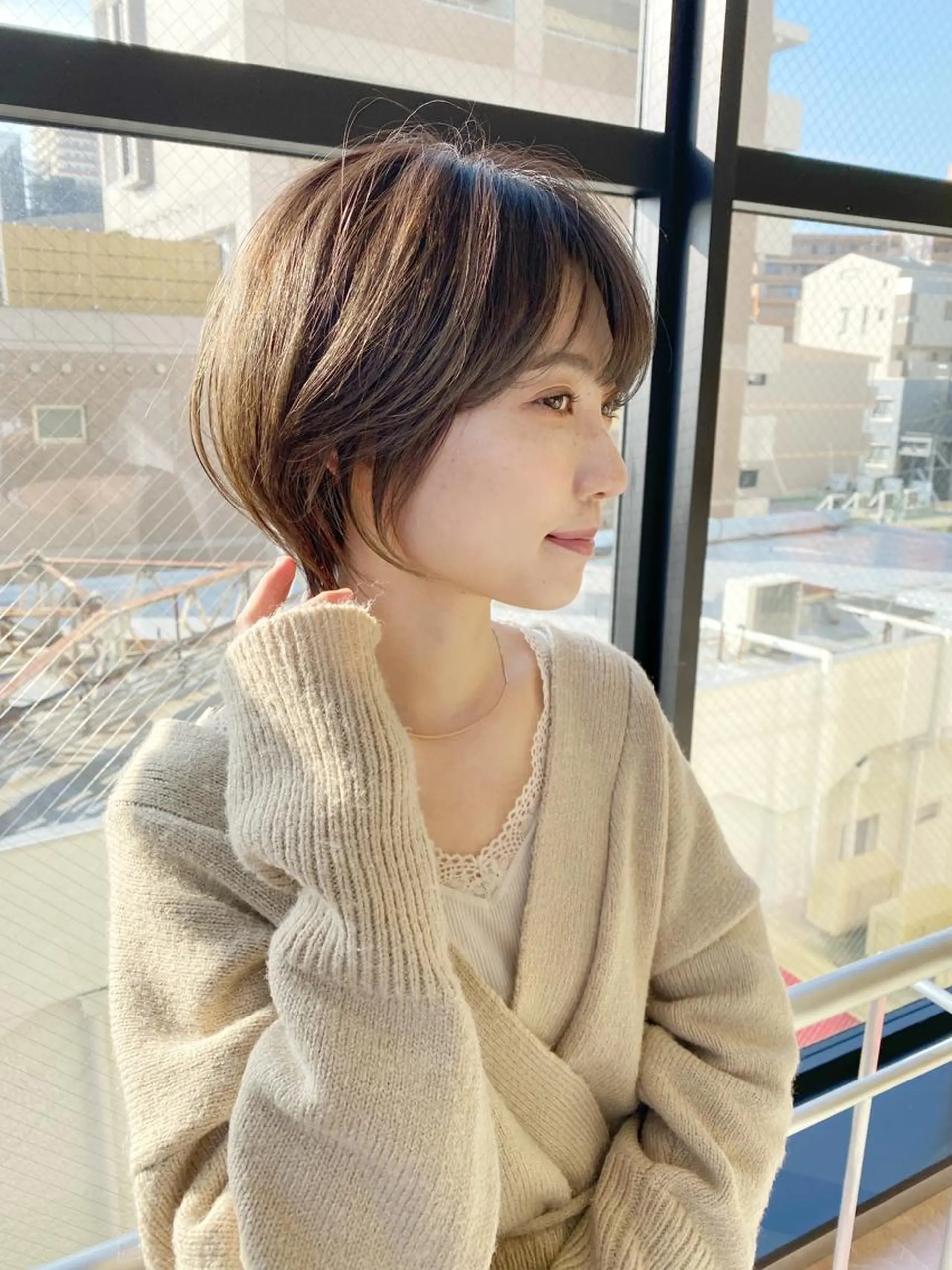 カット 髪質改善 阿部のヘアスタイル