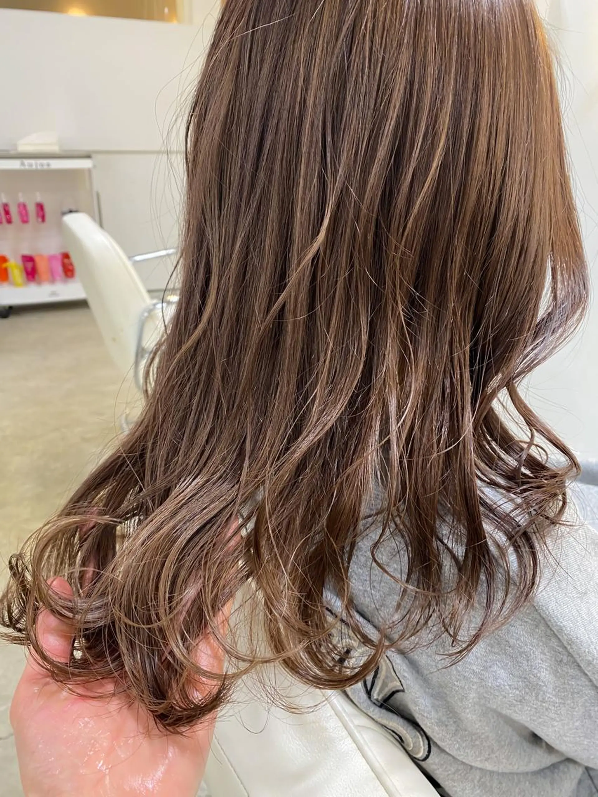 ロング カラー ヘアカラー iru所属・透明感,髪質改善の プロ☝🏻前田俊樹✨のヘアスタイル