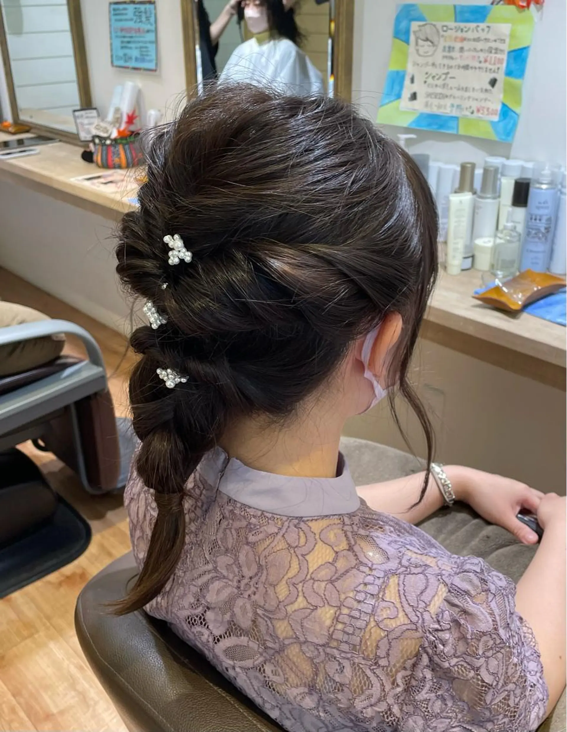 ロング ヘアアレンジ 🍀ヘアケア特化 ナカザワのヘアスタイル