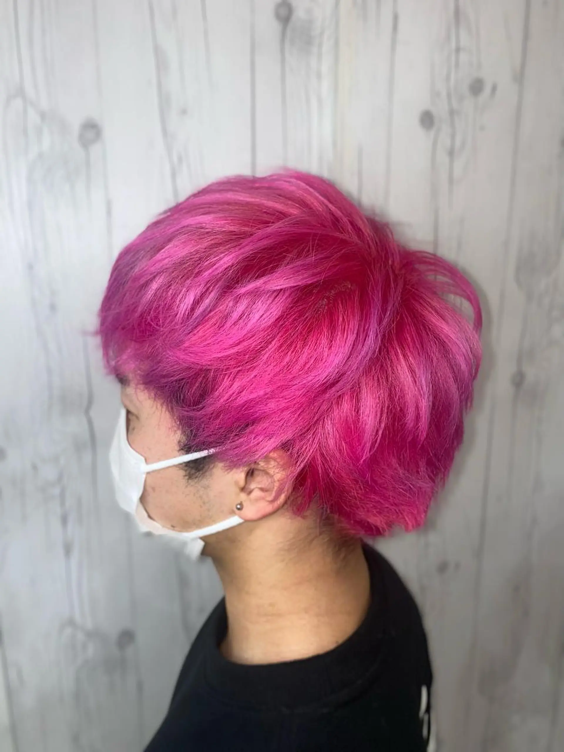 メンズ ゆぴ☾‪/推しカラー /ハイトーンのヘアスタイル