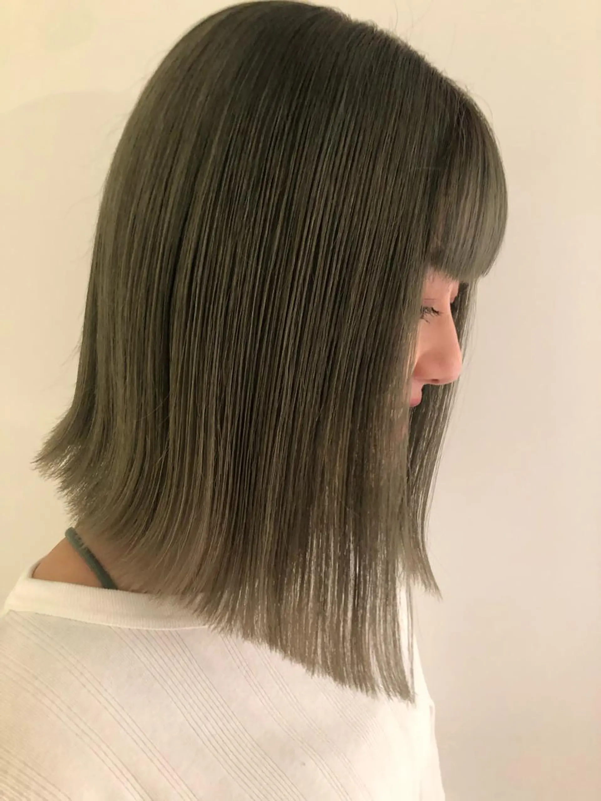 カラー ヘアカラー ブリーチカラー🎀 韓国風/寺門美優のヘアスタイル