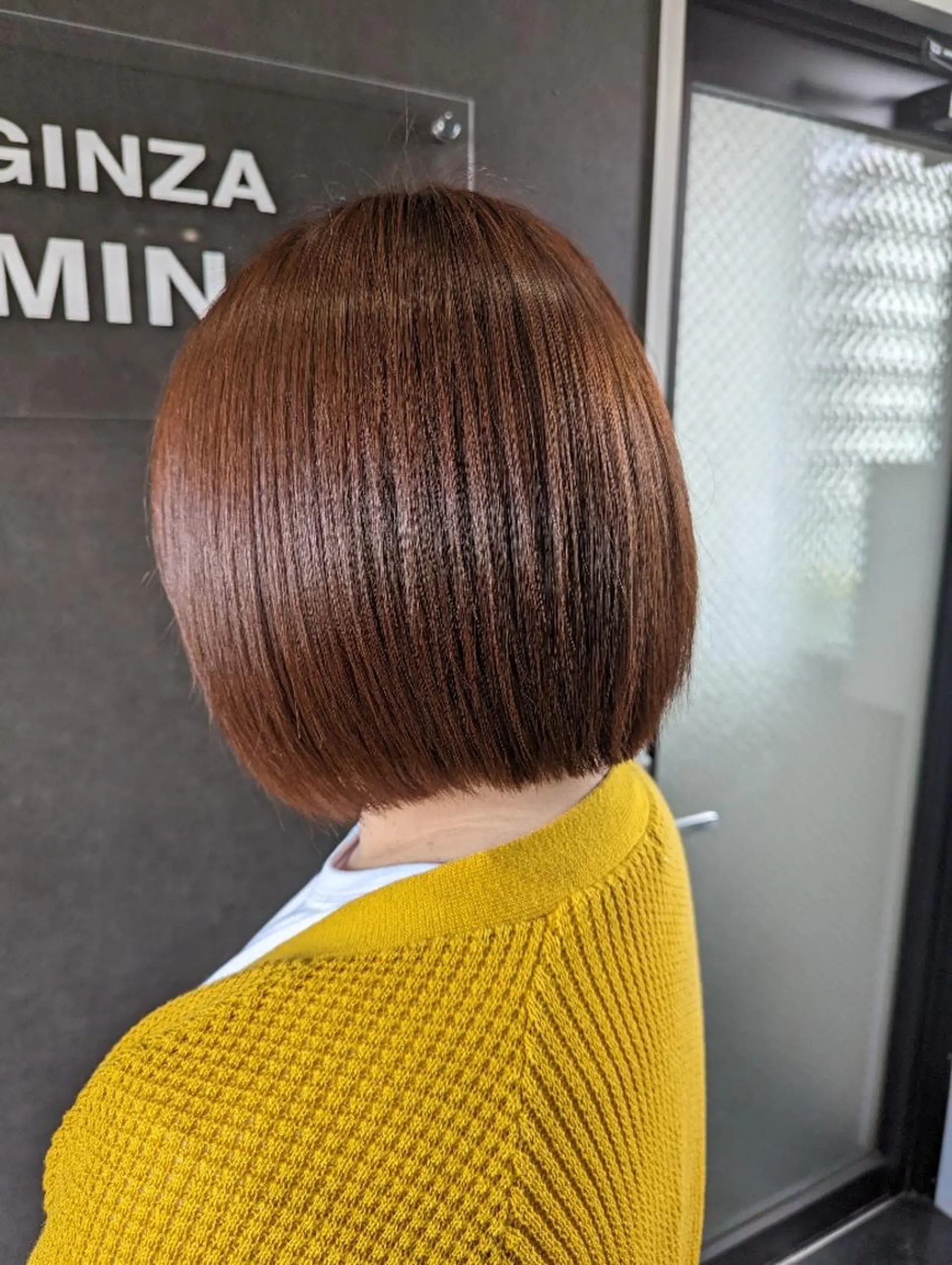 ショート カラー パーマ 久保田 優作のヘアスタイル