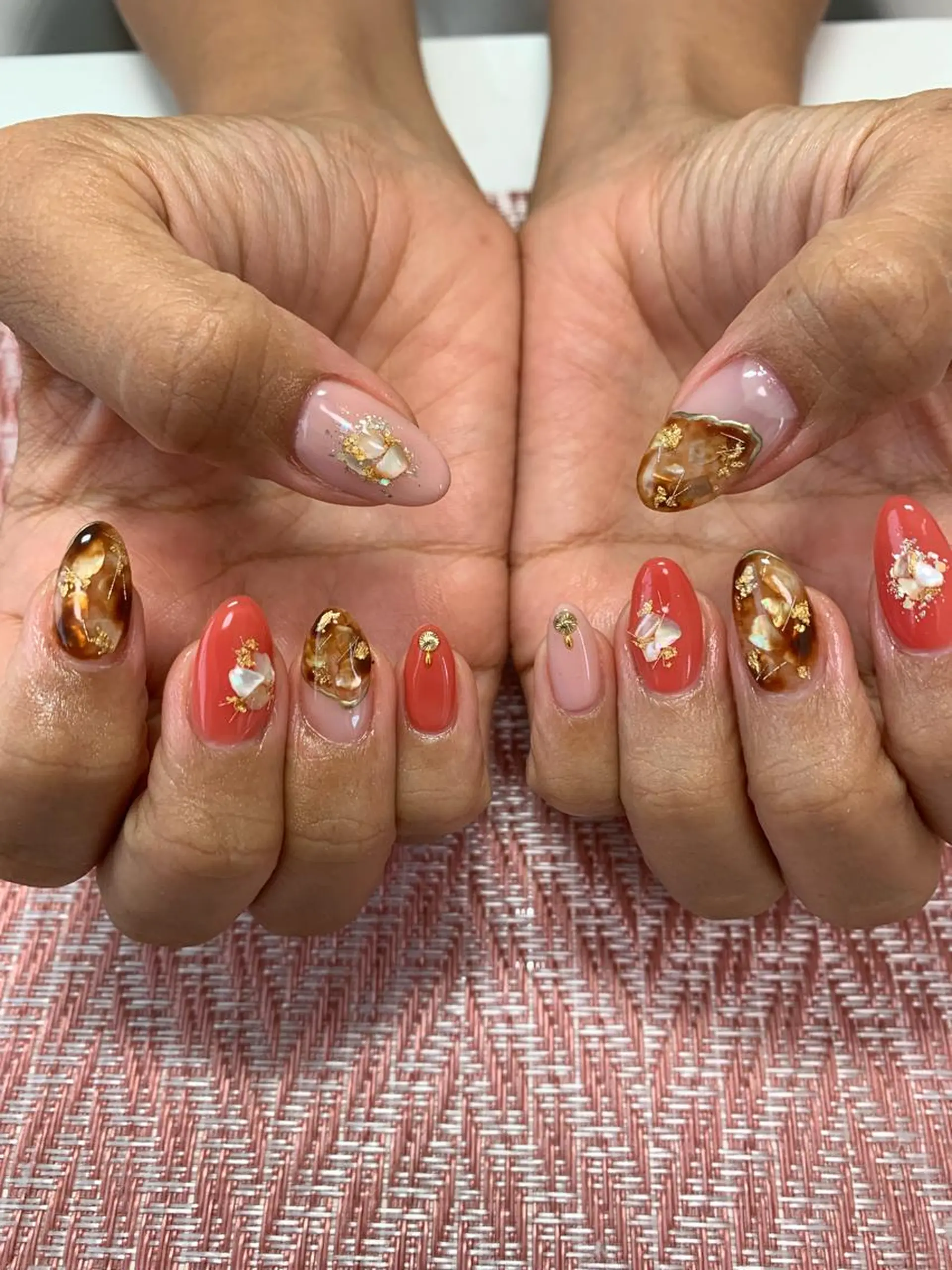 ネイル rukianail 新里のネイルデザイン