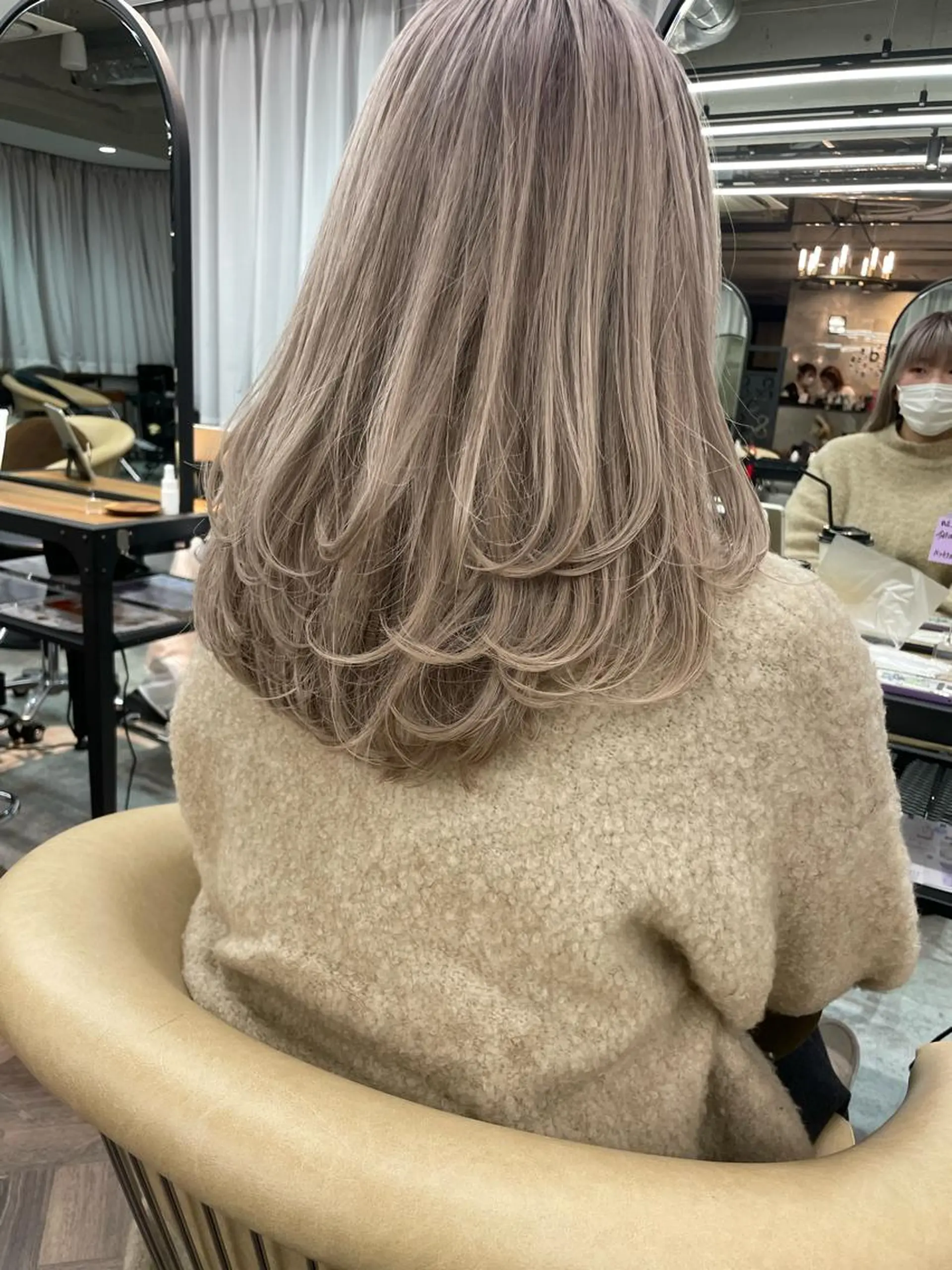 ロング sand yokohama所属・期間限定無料カット まつきのヘアスタイル