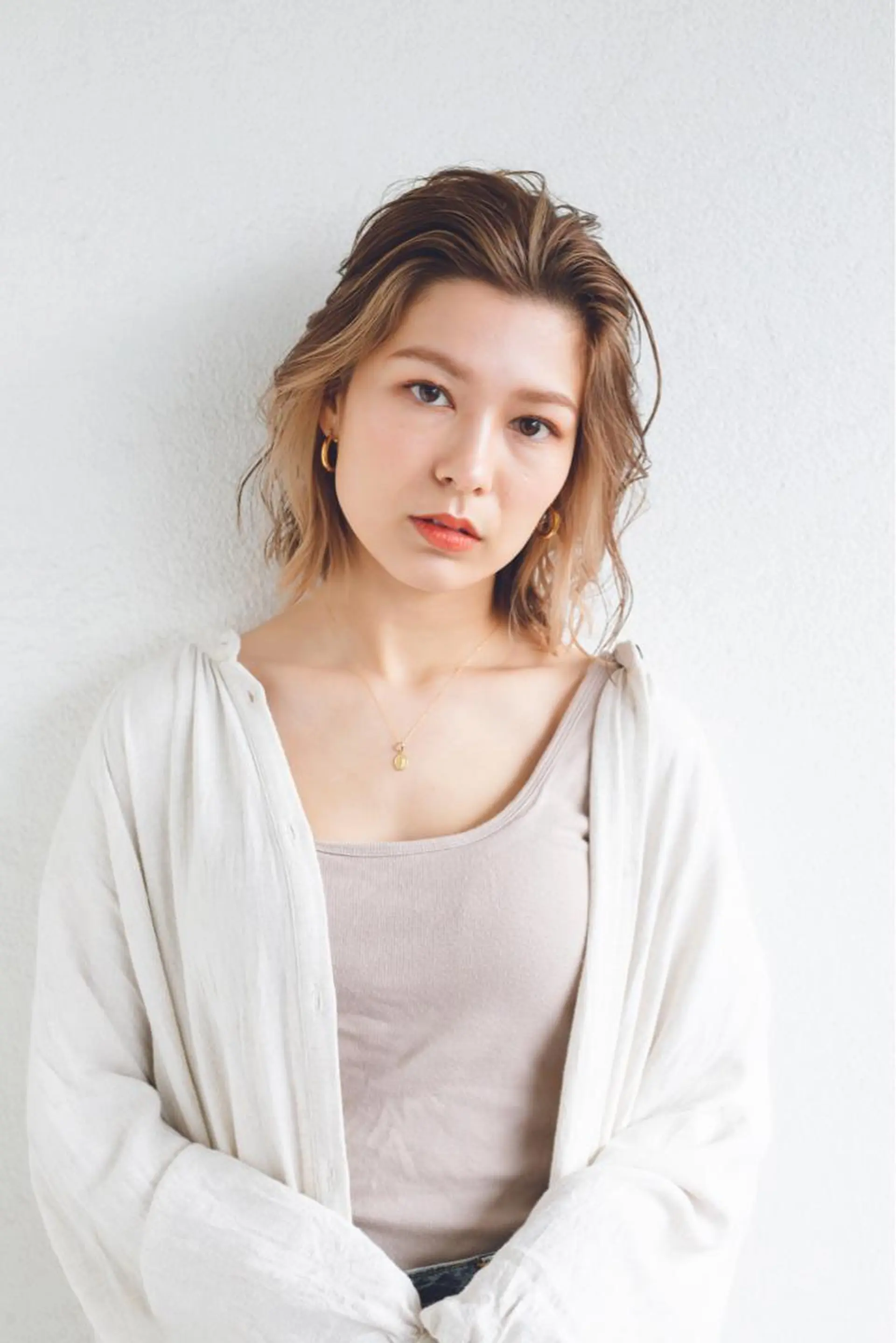 ミディアム ヘアカラー トリートメント ヘッドスパ かしわば しょうのヘアスタイル