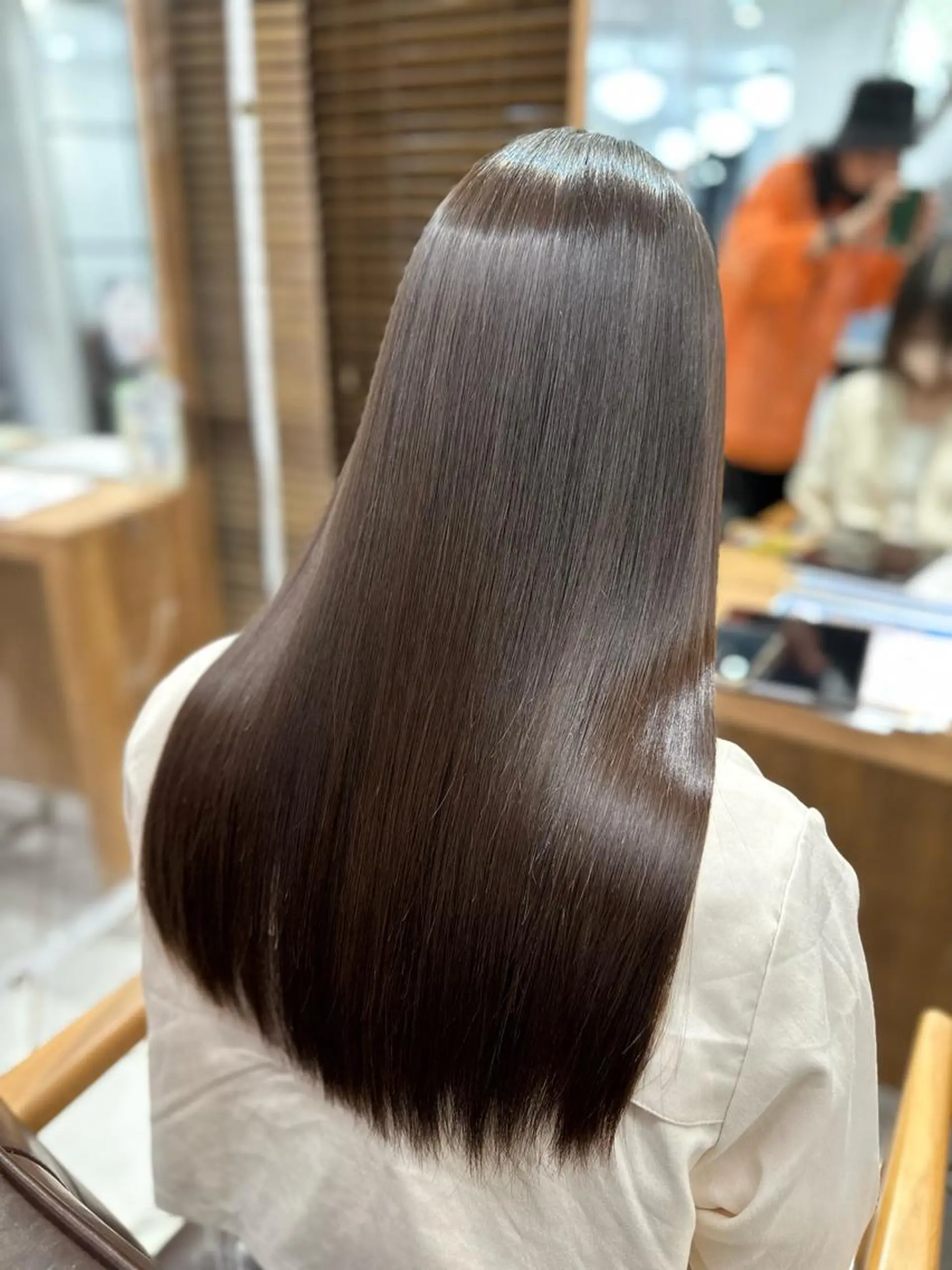 ロング 縮毛矯正 ボブ 西宮北口/みなみのヘアスタイル