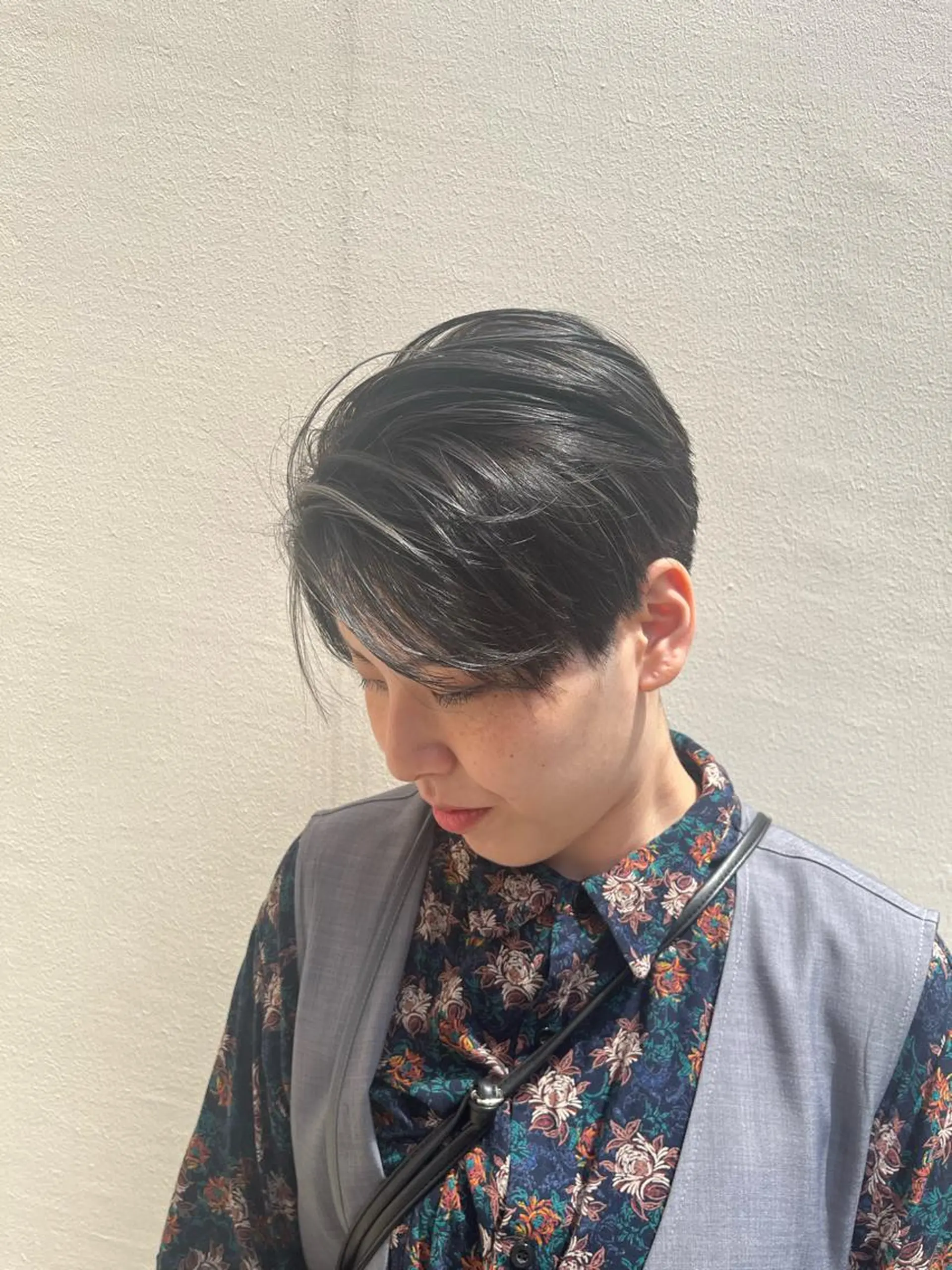 ショート カラー シルバー カット ヘアカラー トリートメント DX所属・✨メンズスタイル✨ Daiのヘアスタイル