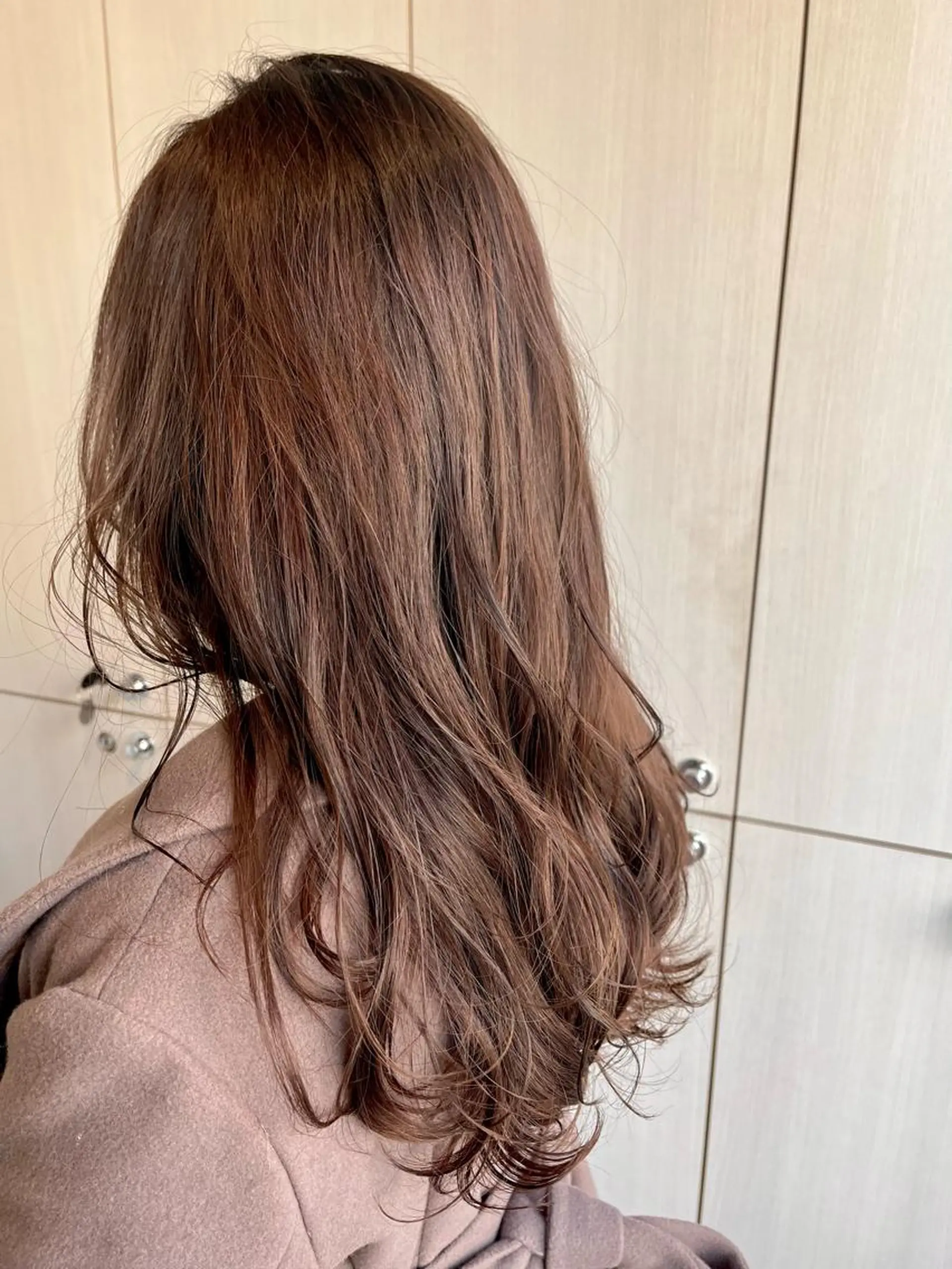 ロング ヘアカラー トリートメント サトウ コウキ  メンズのヘアスタイル