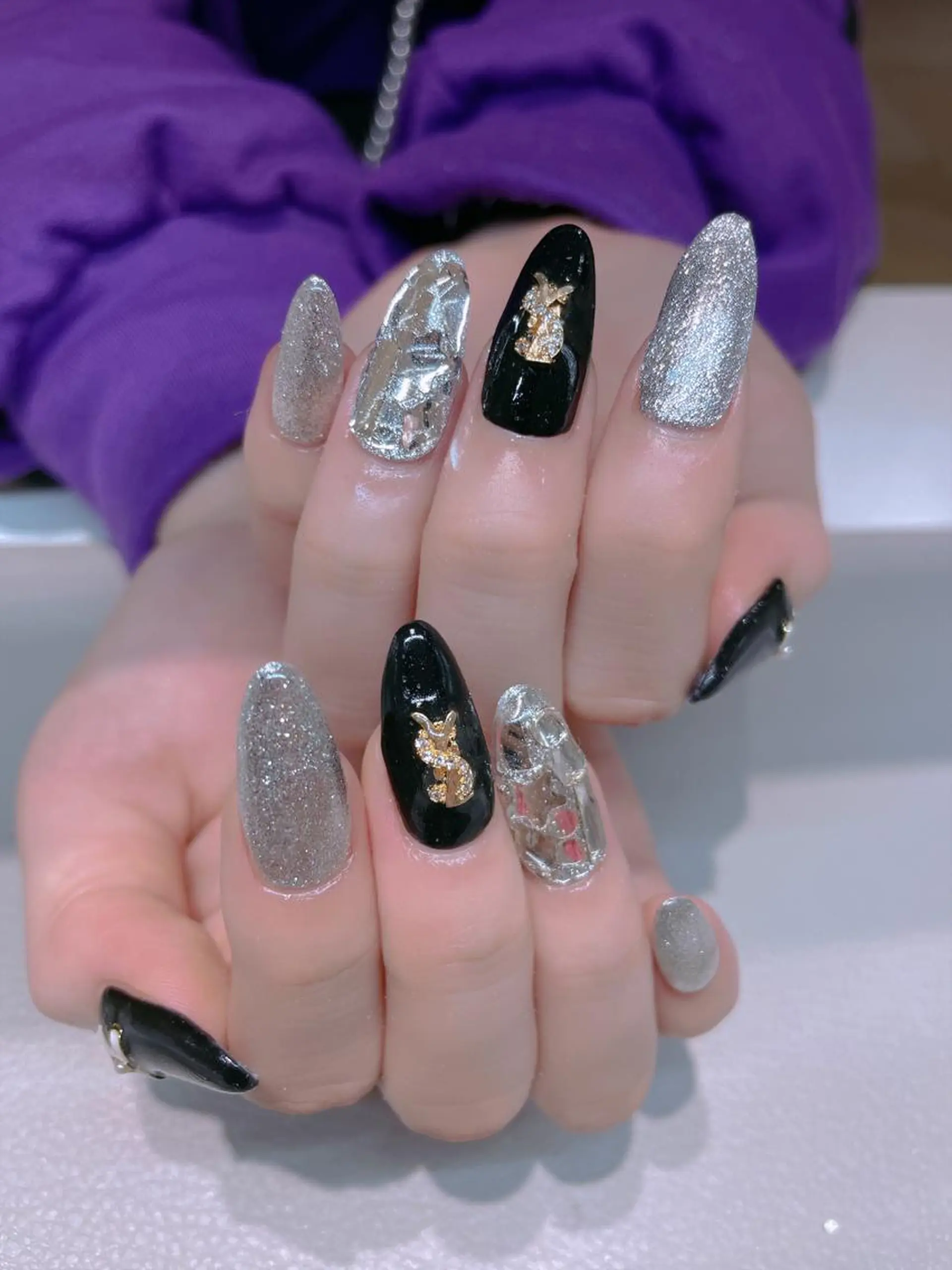 ネイル 長さだし専門店 M2　rikaのネイルデザイン