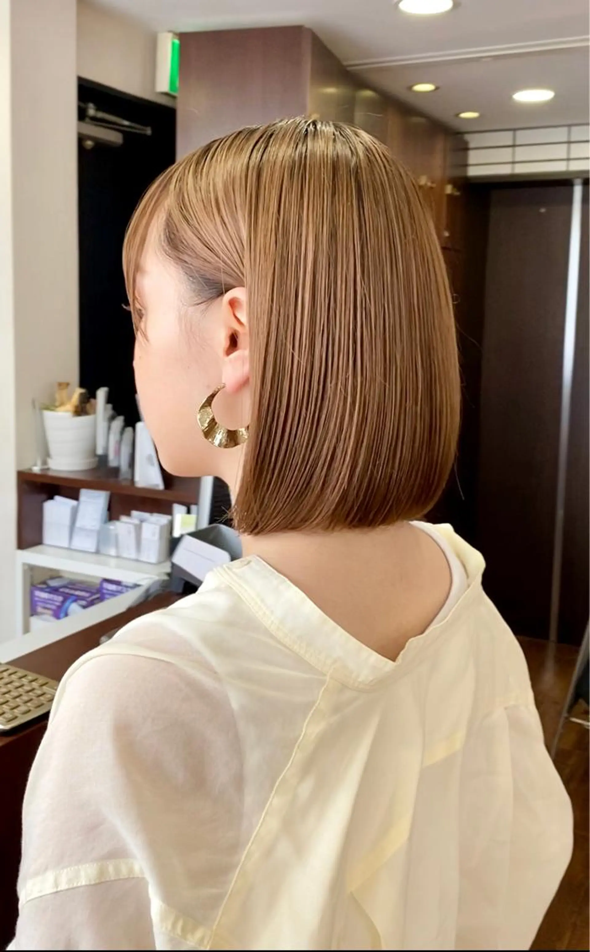 ミディアム ボブ指名No.1🌞 オガタのヘアスタイル