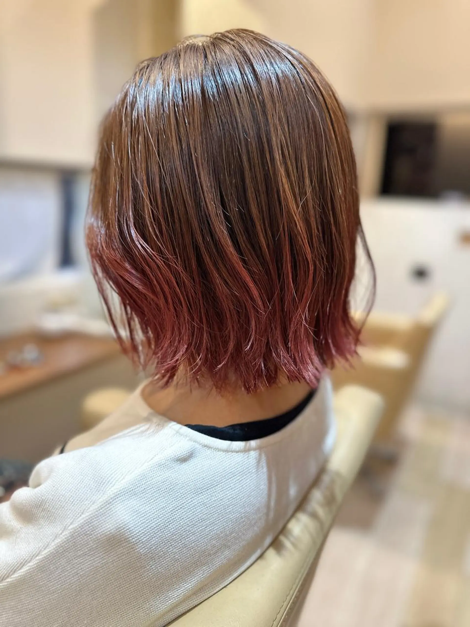 ミディアム 仲間 一貴のヘアスタイル