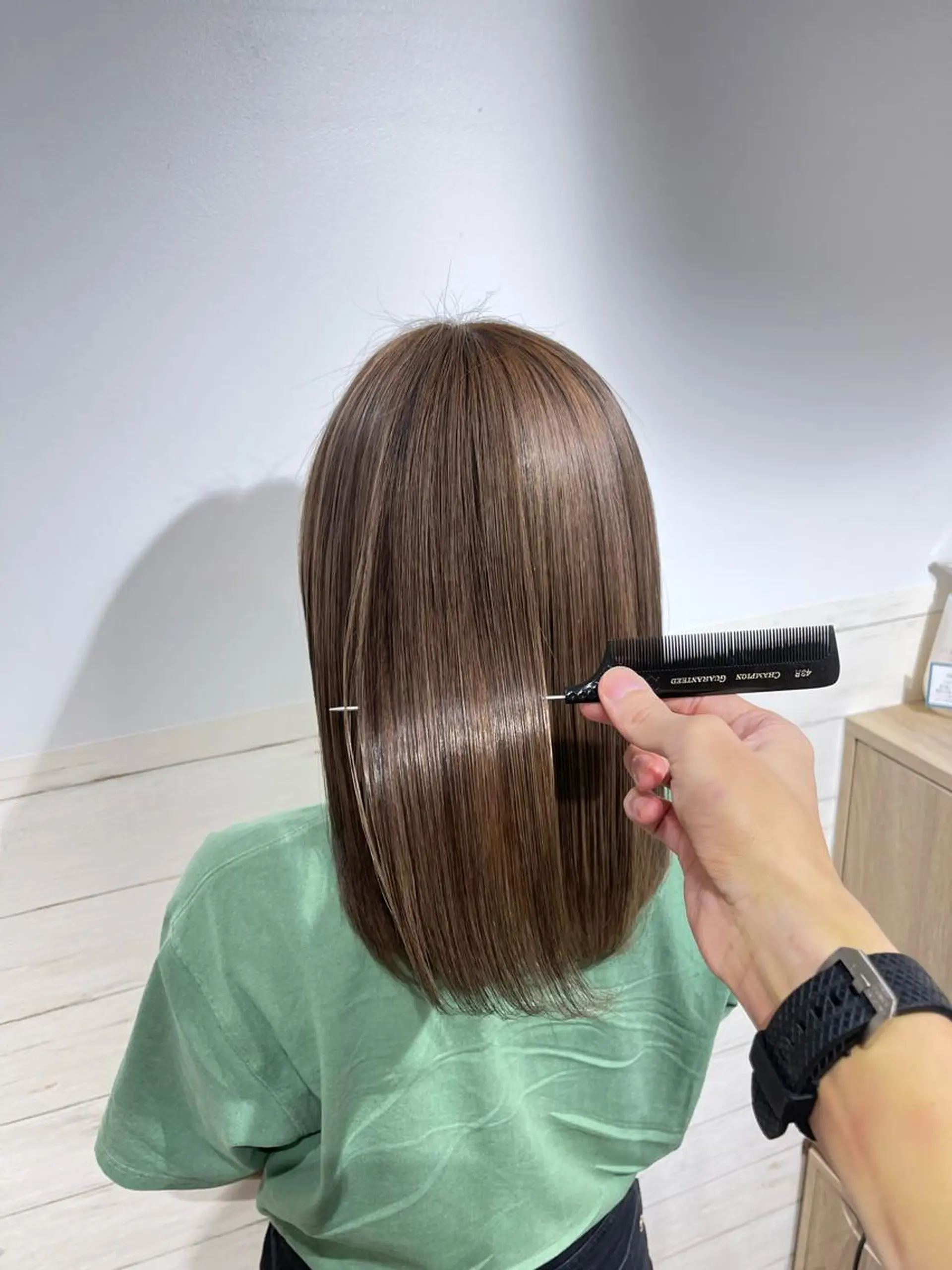 ミディアム カラー ✨髪質改善特化✨ HAJIMEのヘアスタイル