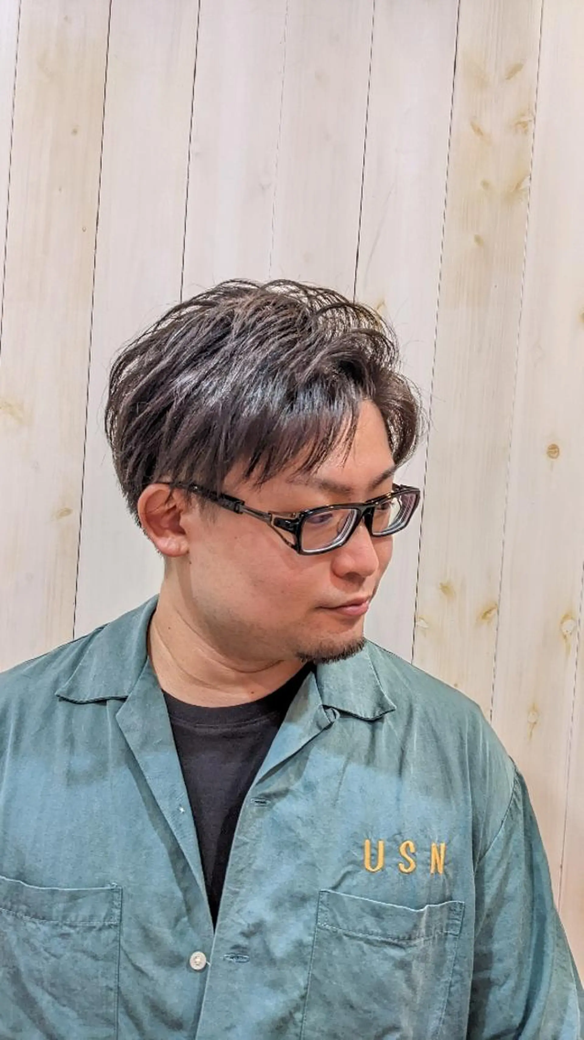 ショート メンズ アイブロウ atelier russo (アトリエ・ルッソ)所属・こにし/蒲生四丁目 /美髪カラー/スパのヘアスタイル