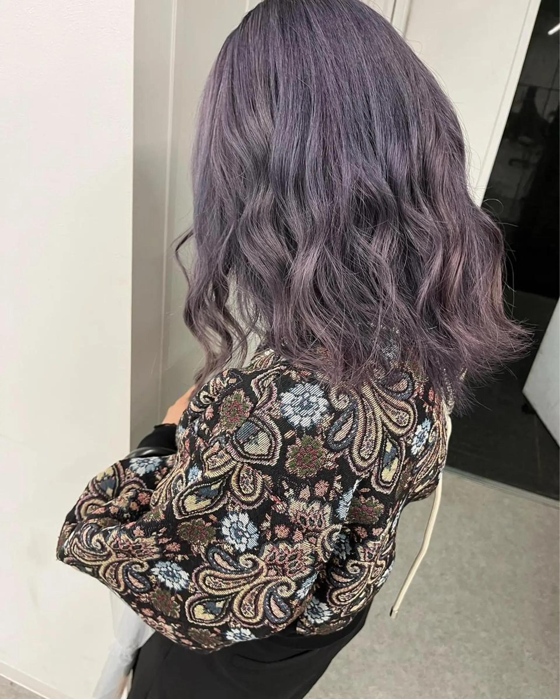 ミディアム カラー ヘアアレンジ 愛されカラー🩷 はるなのヘアスタイル