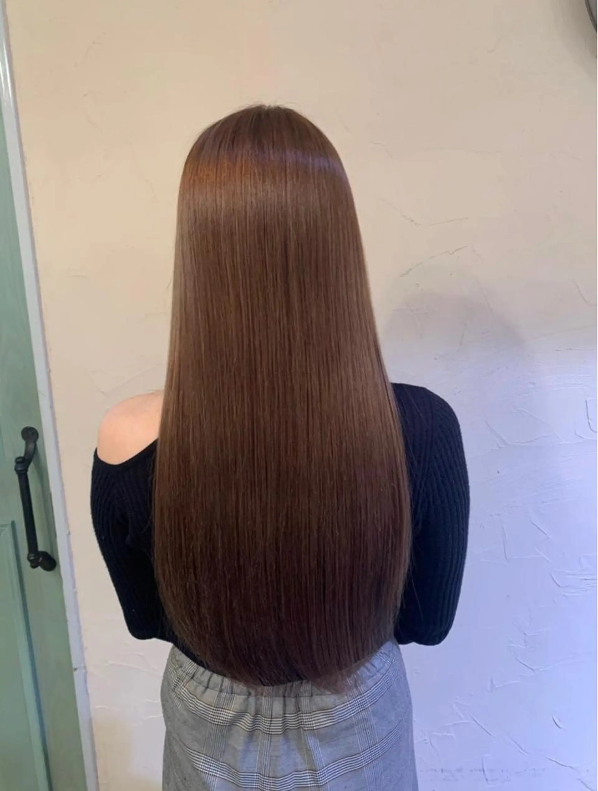 ロング カラー 𝑭𝒖𝒌𝒂🩶 モテ髪×透明感カラーのヘアスタイル