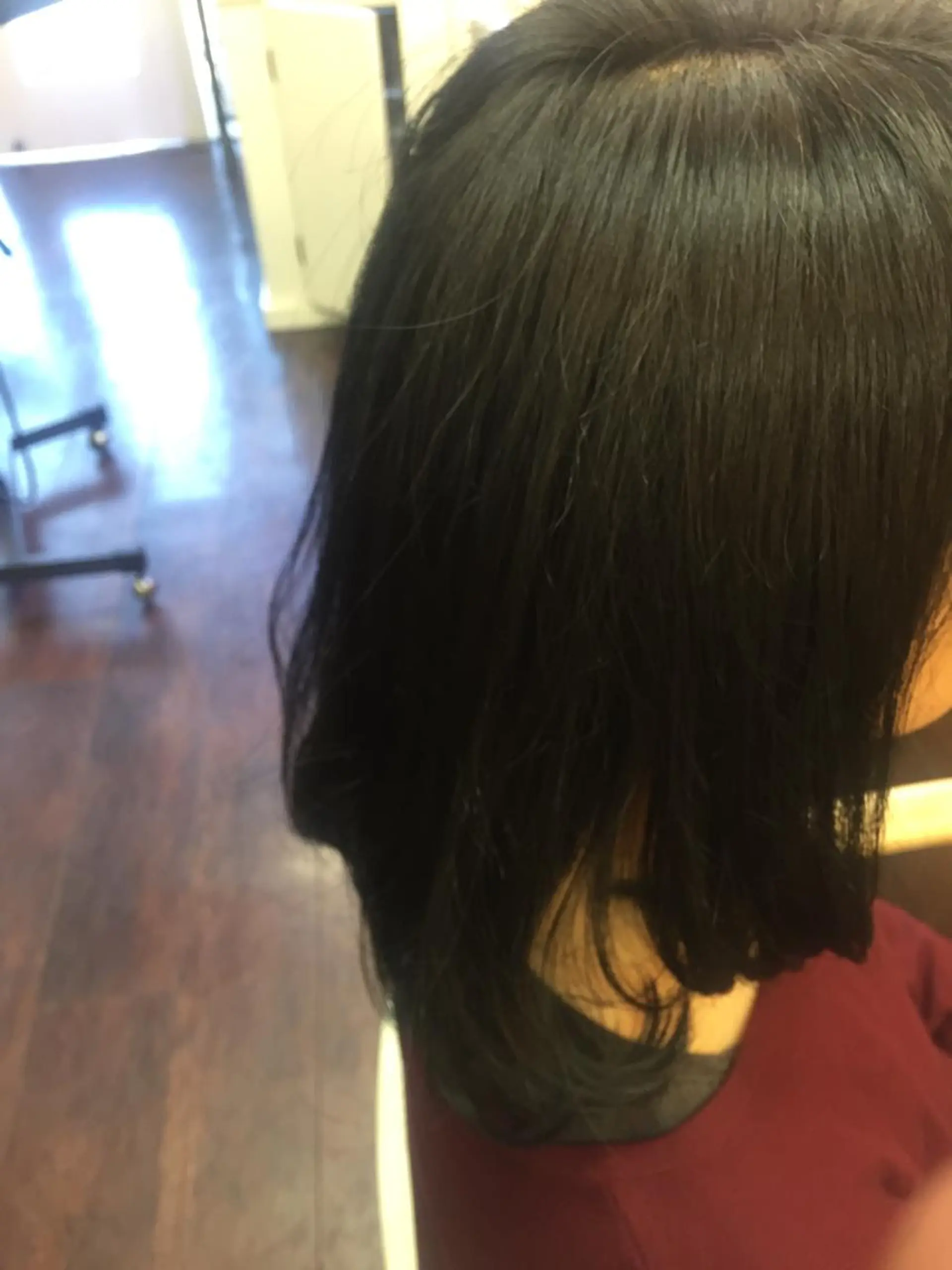 ミディアム カラー パーマ 桧山 真のヘアスタイル