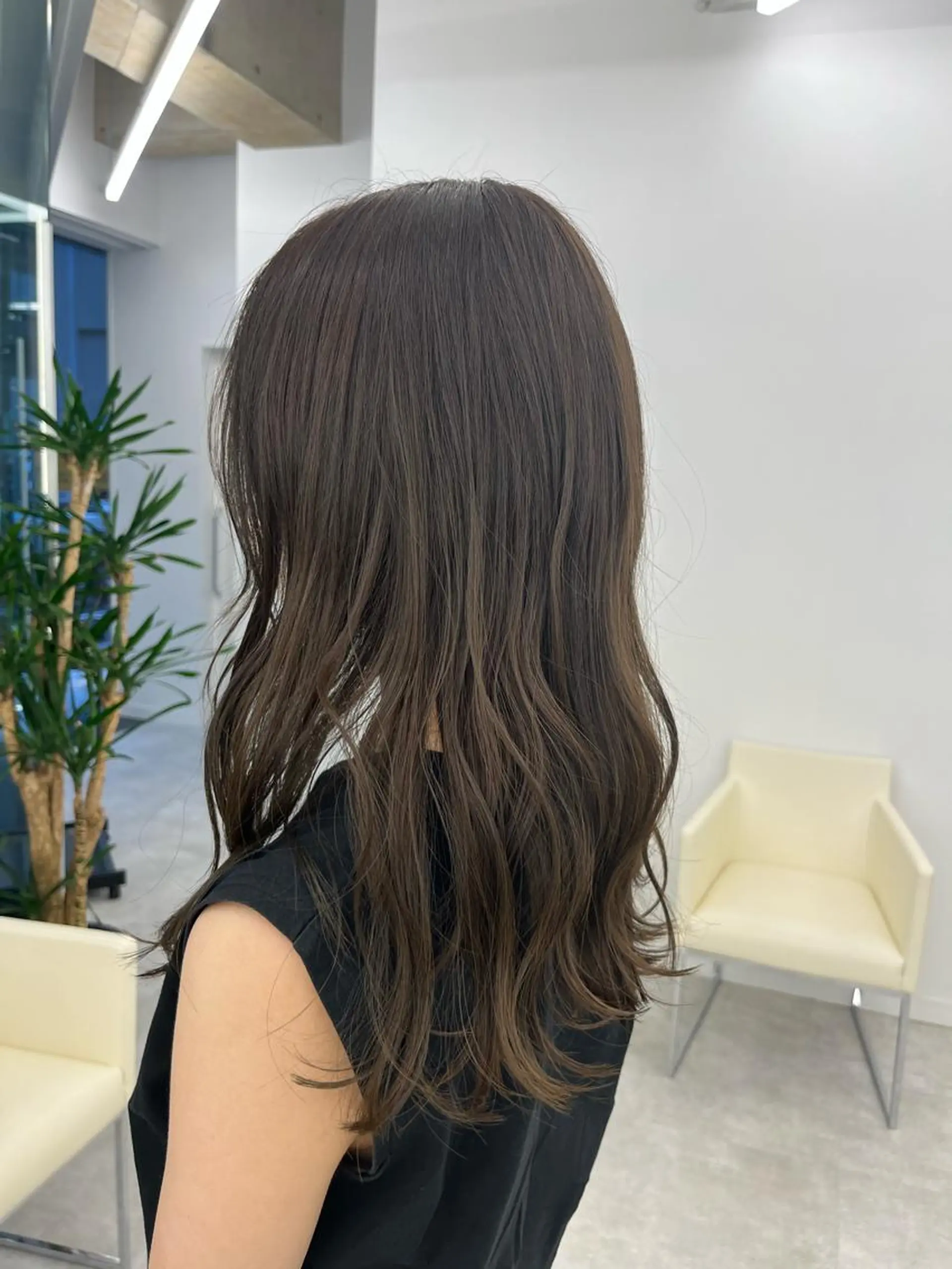 ロング カラー カット パーマ レイヤーカット×艶髪 /Ayanaのヘアスタイル