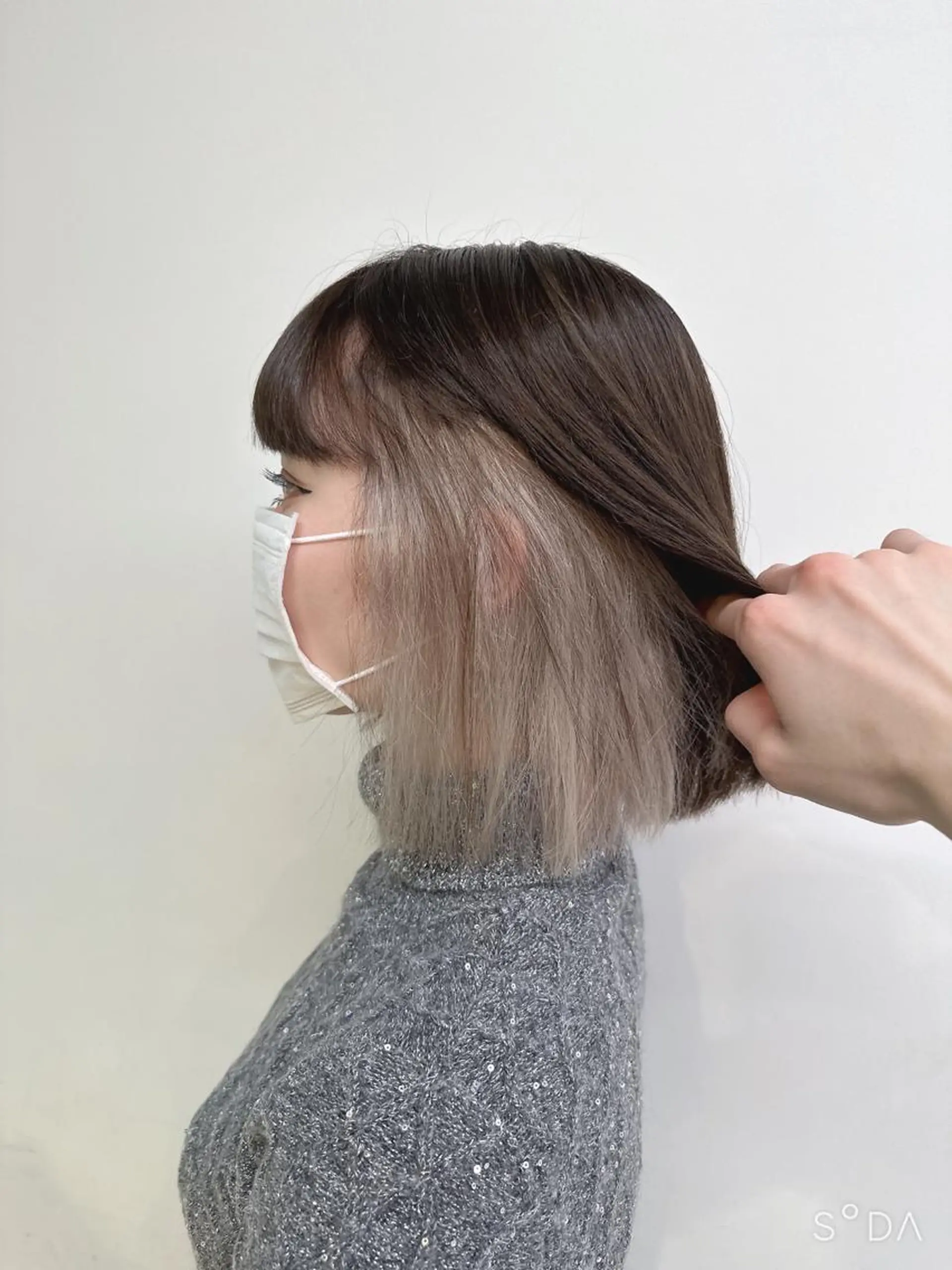 ミディアム カラー 🪄池袋ハイトーン 🪄ブリーチカラーのヘアスタイル
