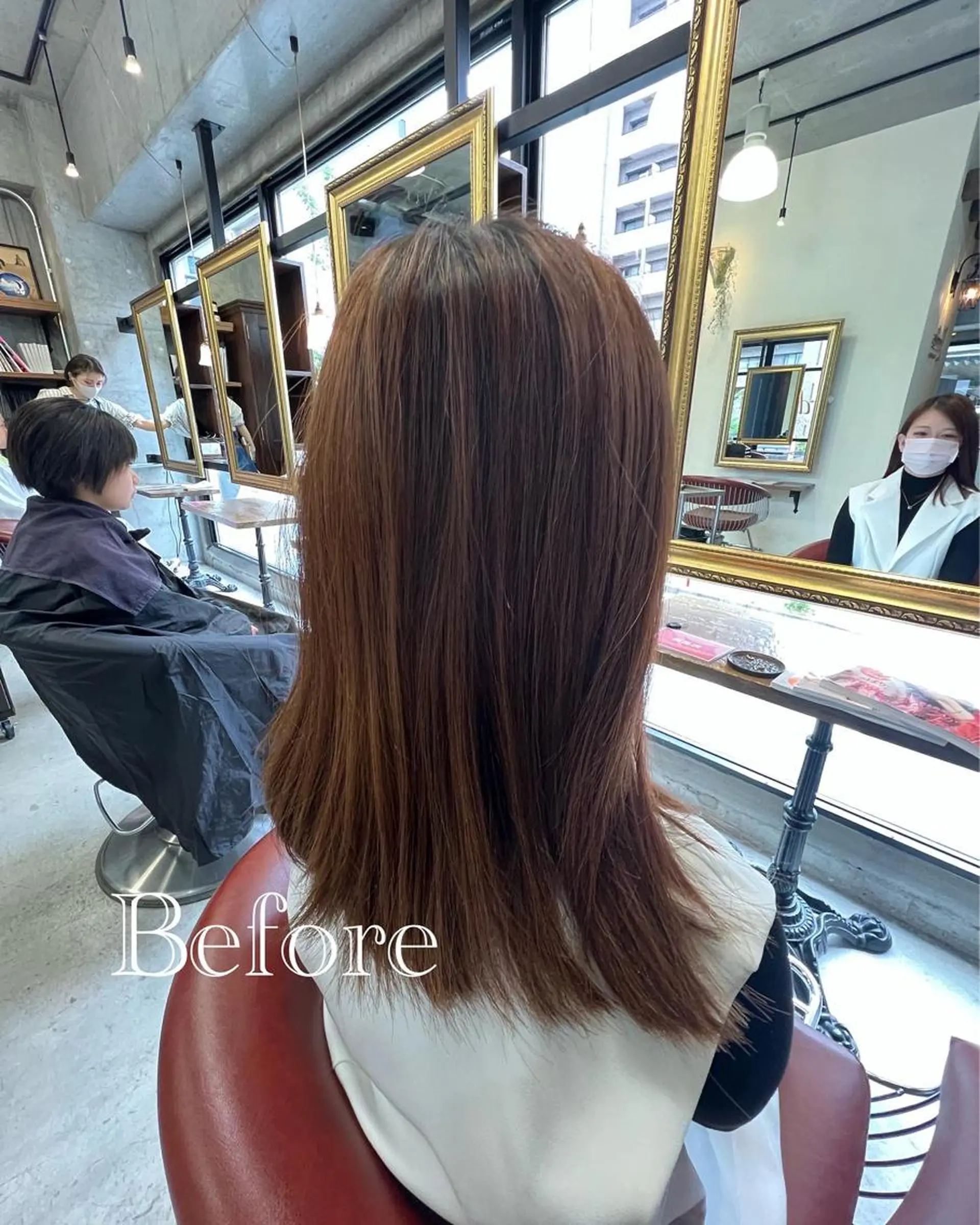 セミロング カラー パーマ オーナースタイリスト 佐藤のヘアスタイル