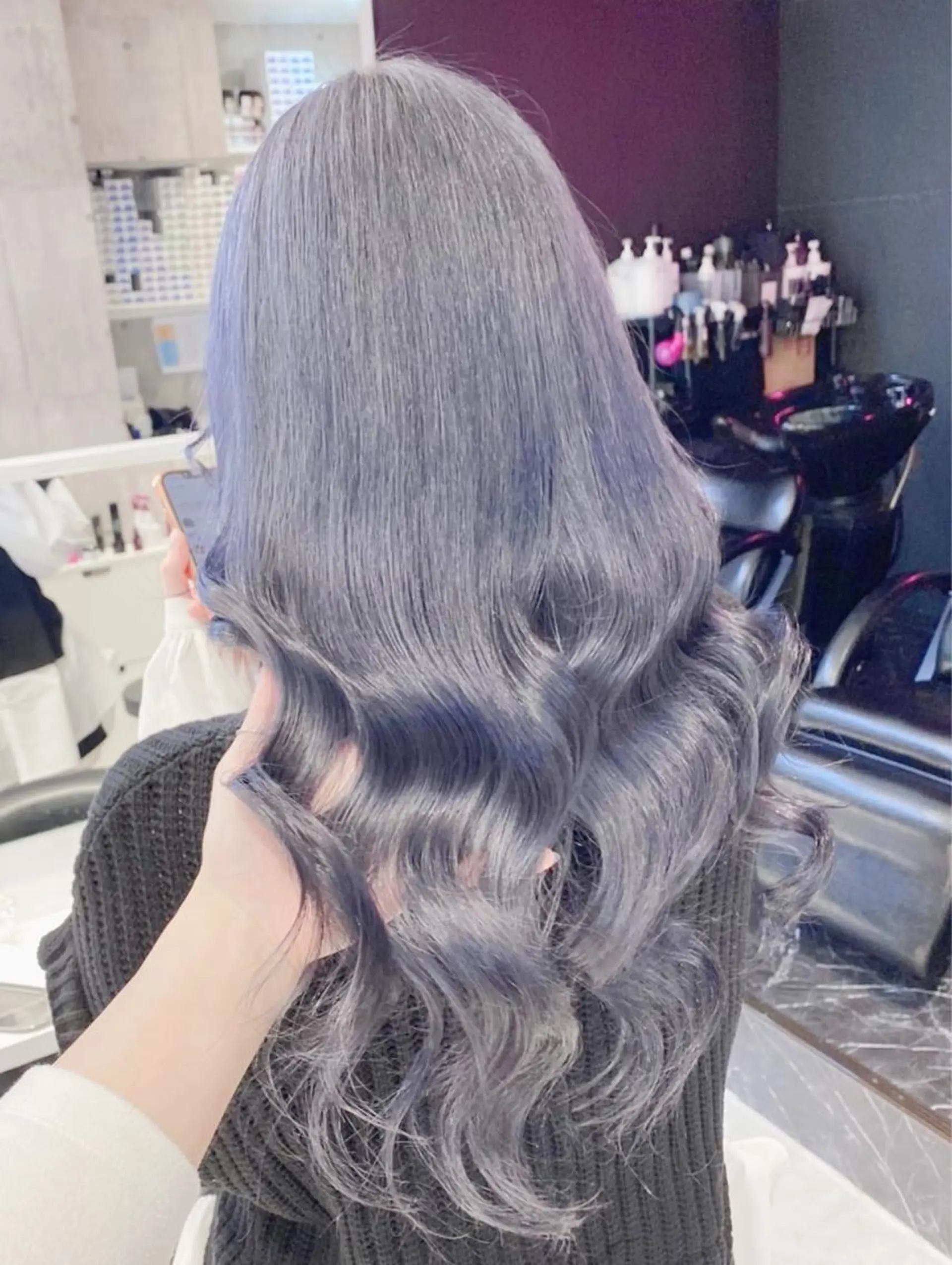 セミロング ハイトーン髪質改善 🎀🐰堀川智史🎀のヘアスタイル