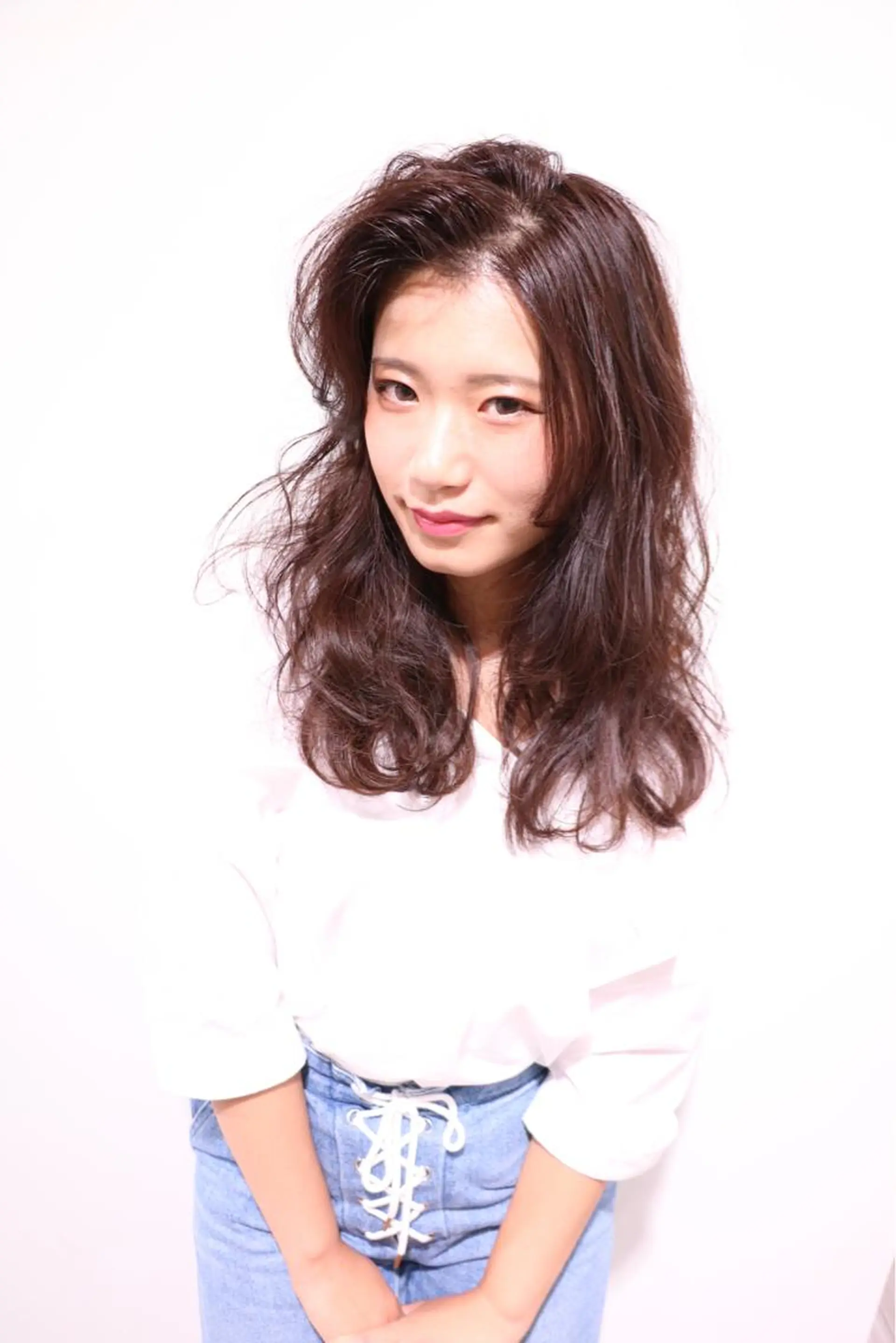 ミディアム セミロング ロング ヘアアレンジ _WHITE高槻店 yusukeのヘアスタイル
