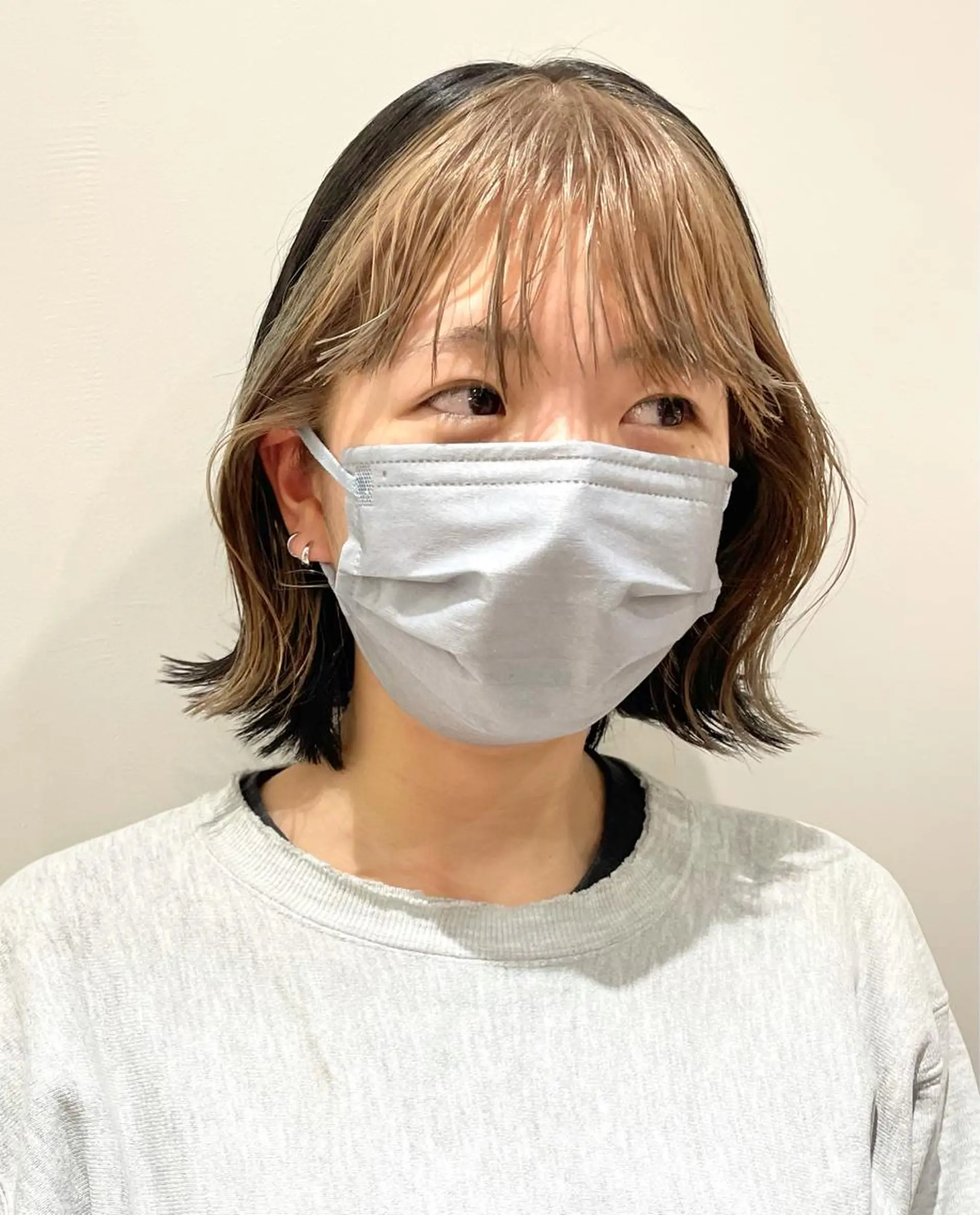 ショート カラーモデル募集中 美容室ハピスのヘアスタイル