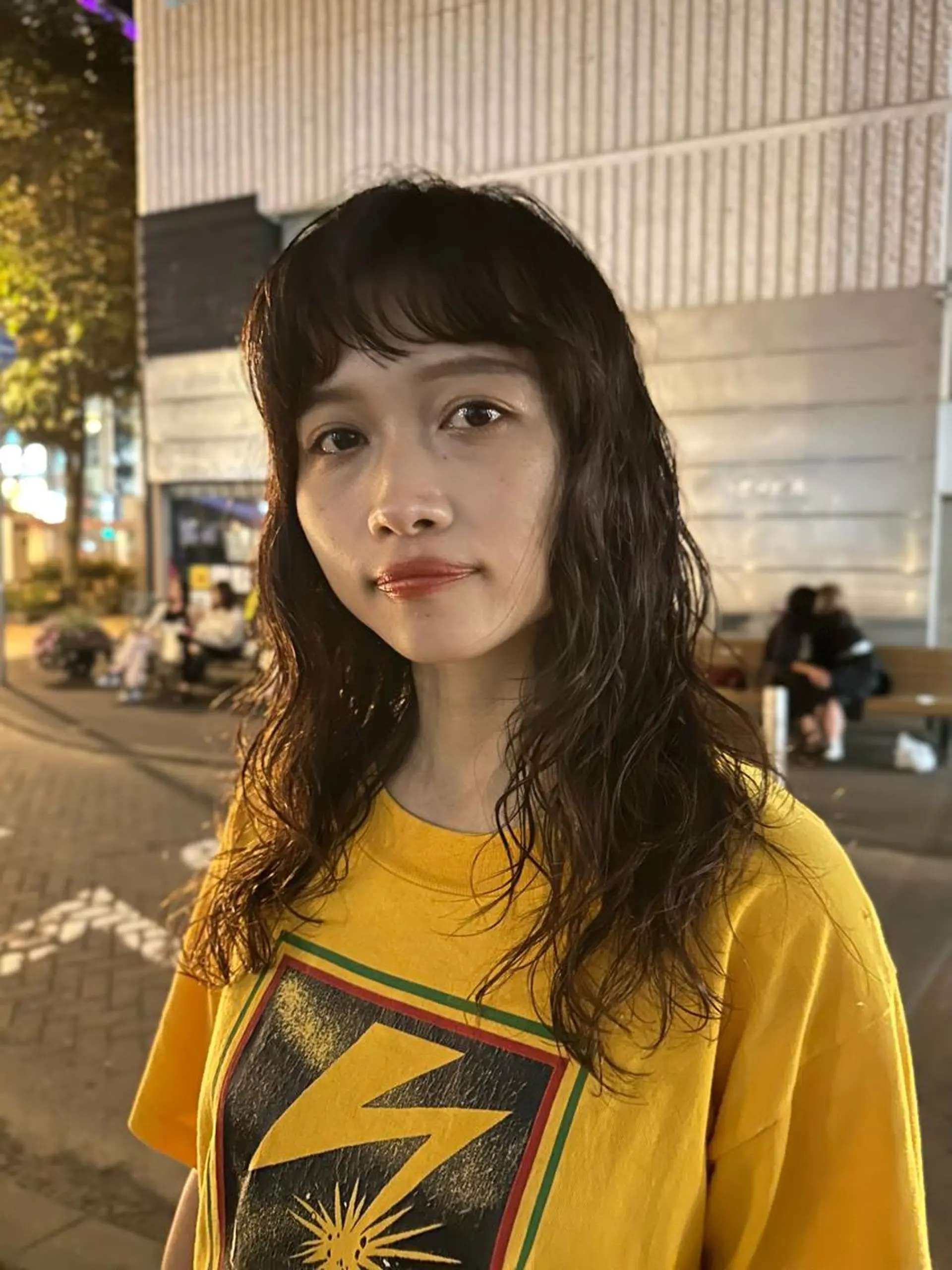 ロング パーマ NUGGET 小野寺一樹のヘアスタイル