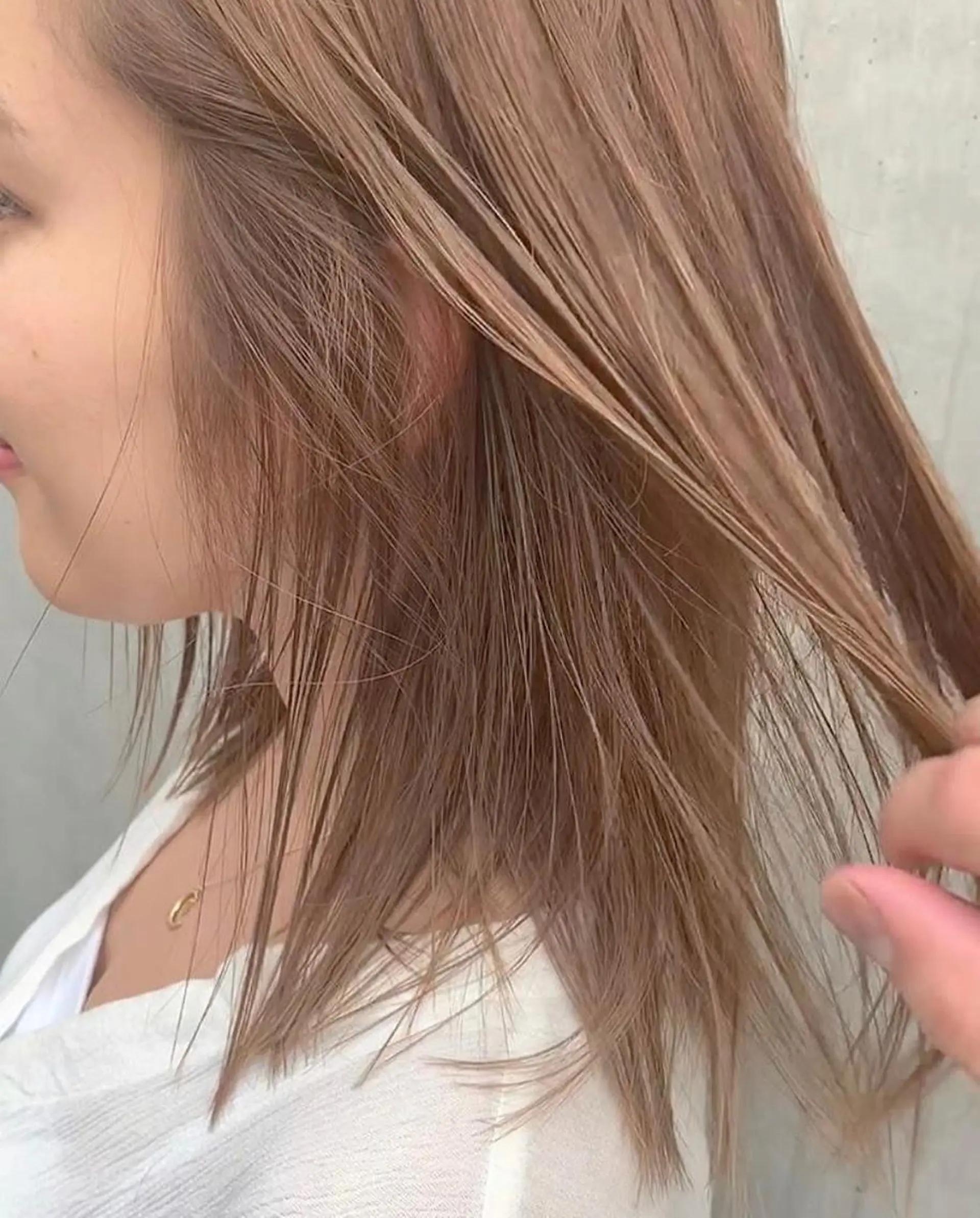 ミディアム ✨髪質改善　美髪✨ 縮毛　井上 大誠のヘアスタイル