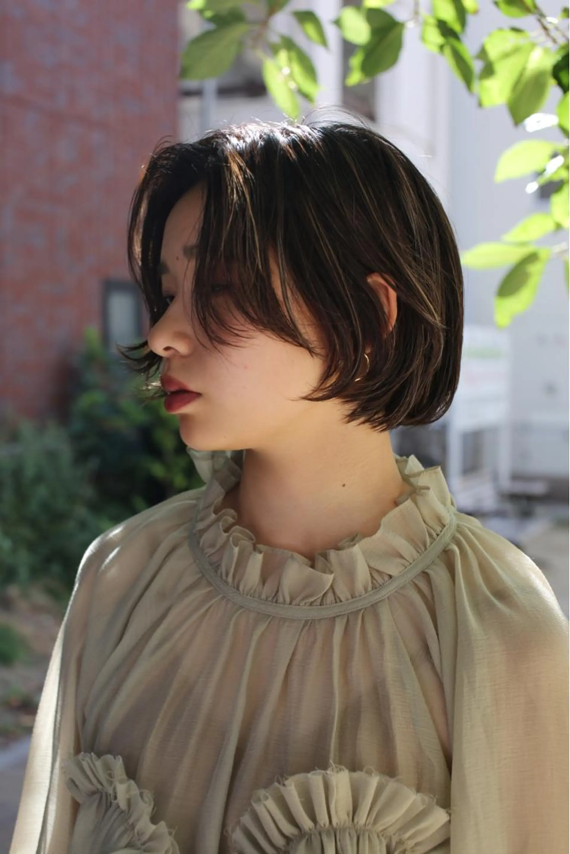 ショート カット ヘアカラー トリートメント CUORE クオーレのヘアスタイル