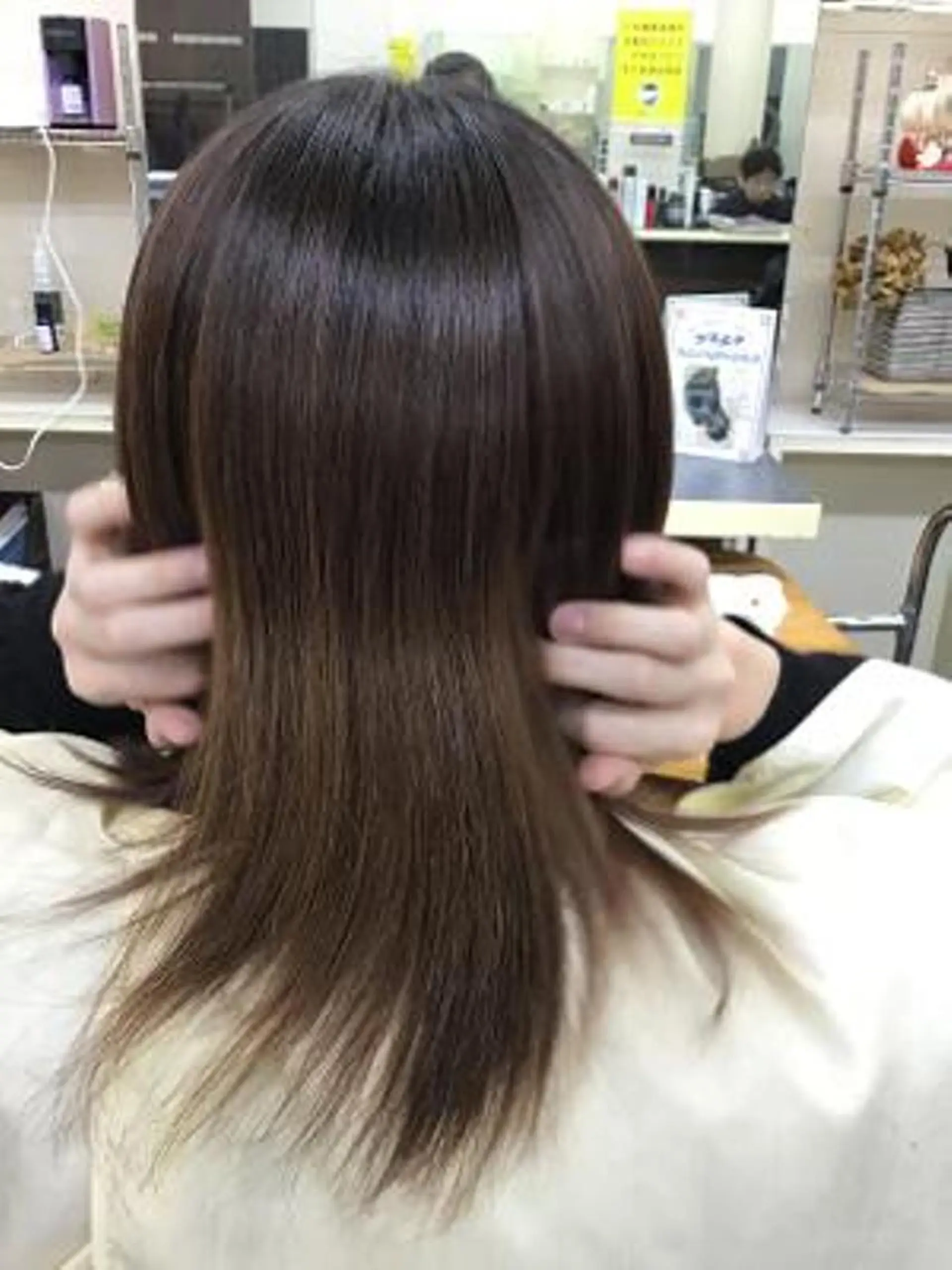 ロング カット トリートメント 松原 真輝のヘアスタイル