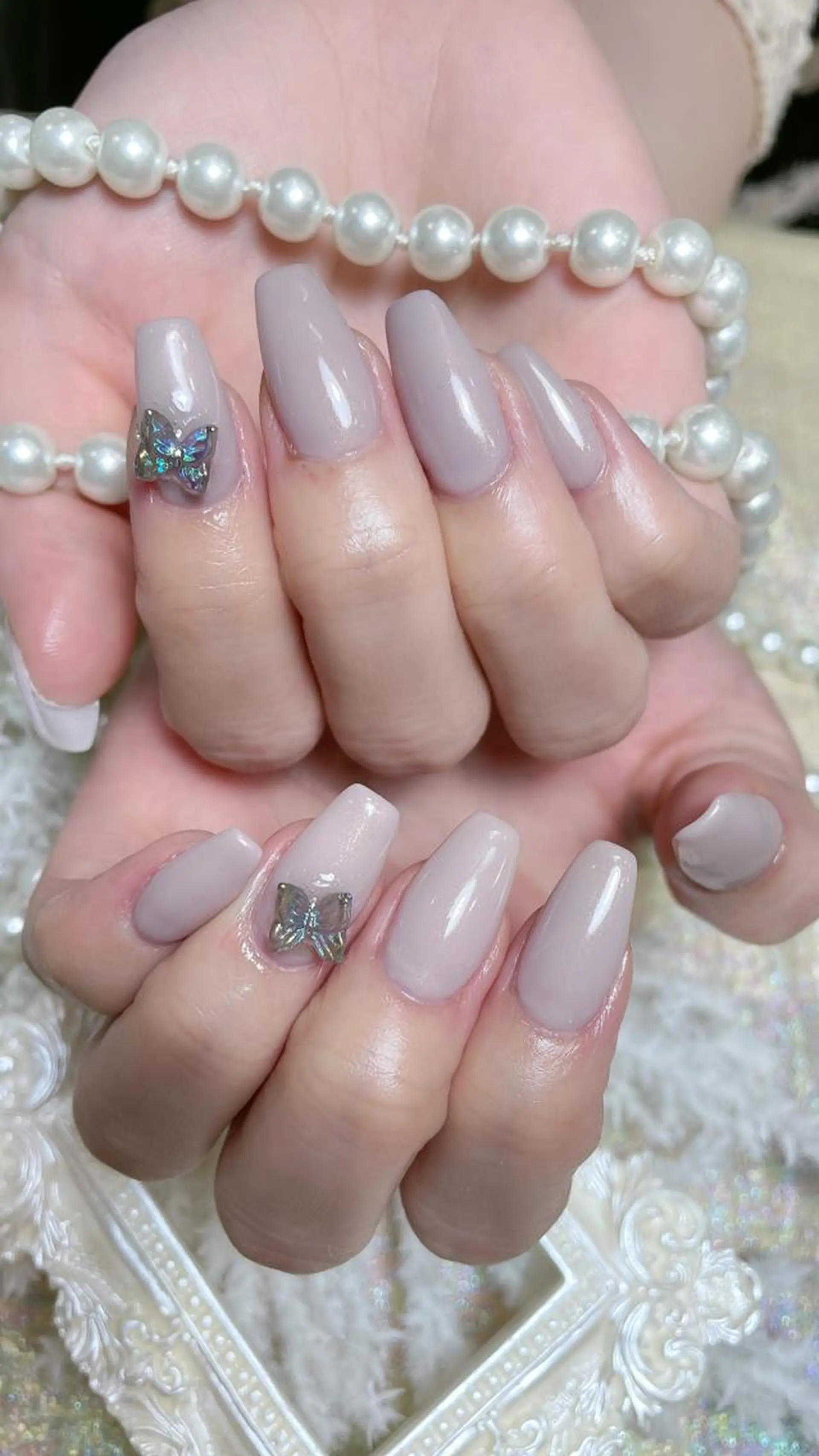 ネイル ハンドネイル ハンドケア 🦋 MiKi 🦋 ネイルサロンのネイルデザイン