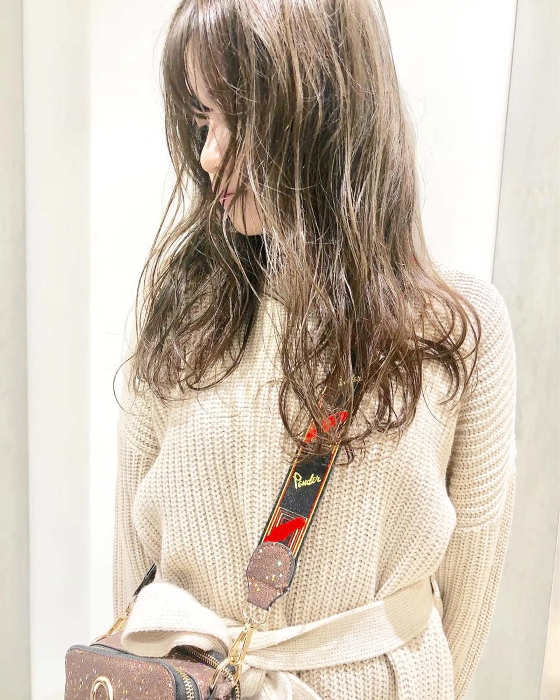 セミロング カラー ベージュカラー 店長 小池アキトのヘアスタイル