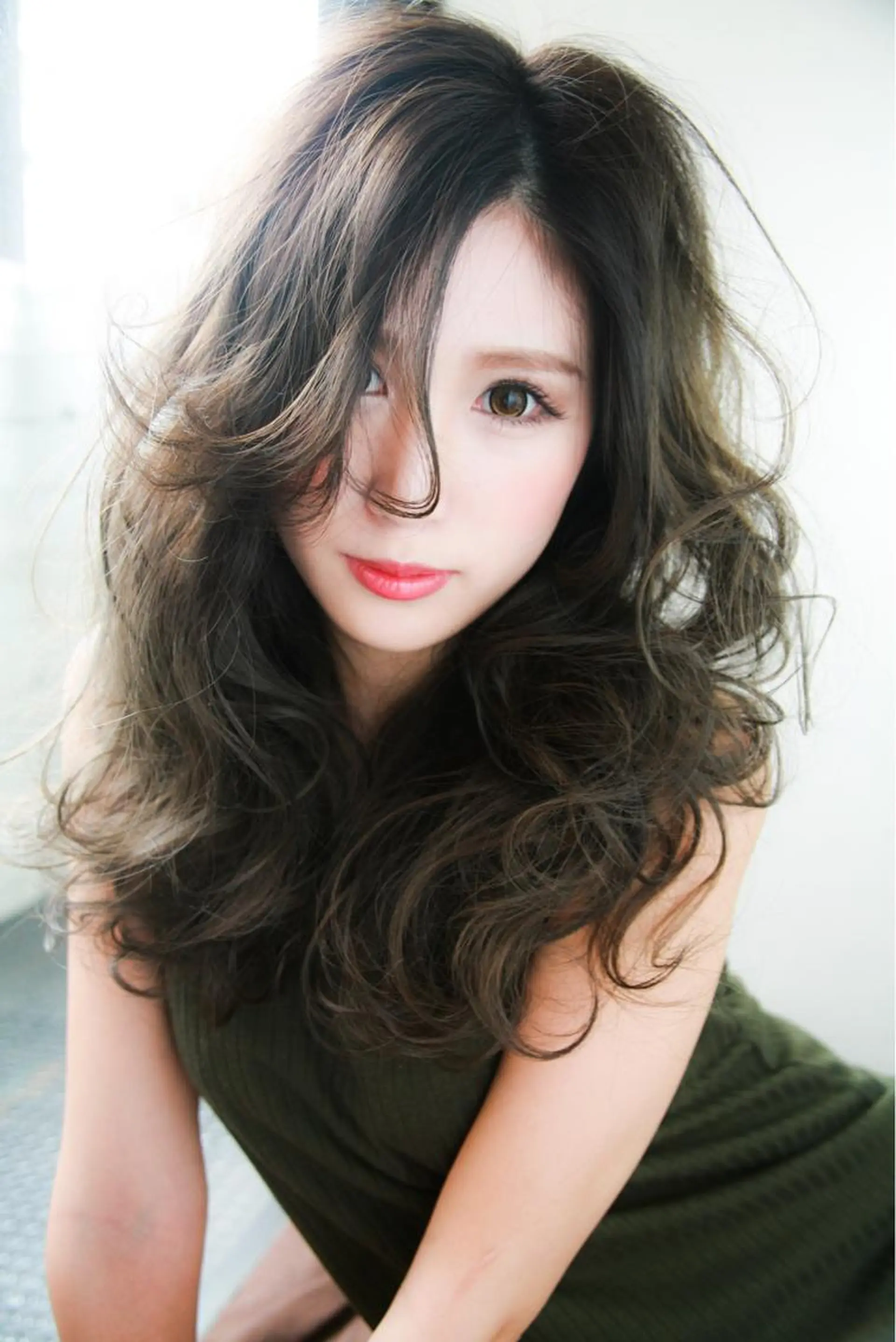 ロング 髪質改善縮毛矯正 専門店のヘアスタイル