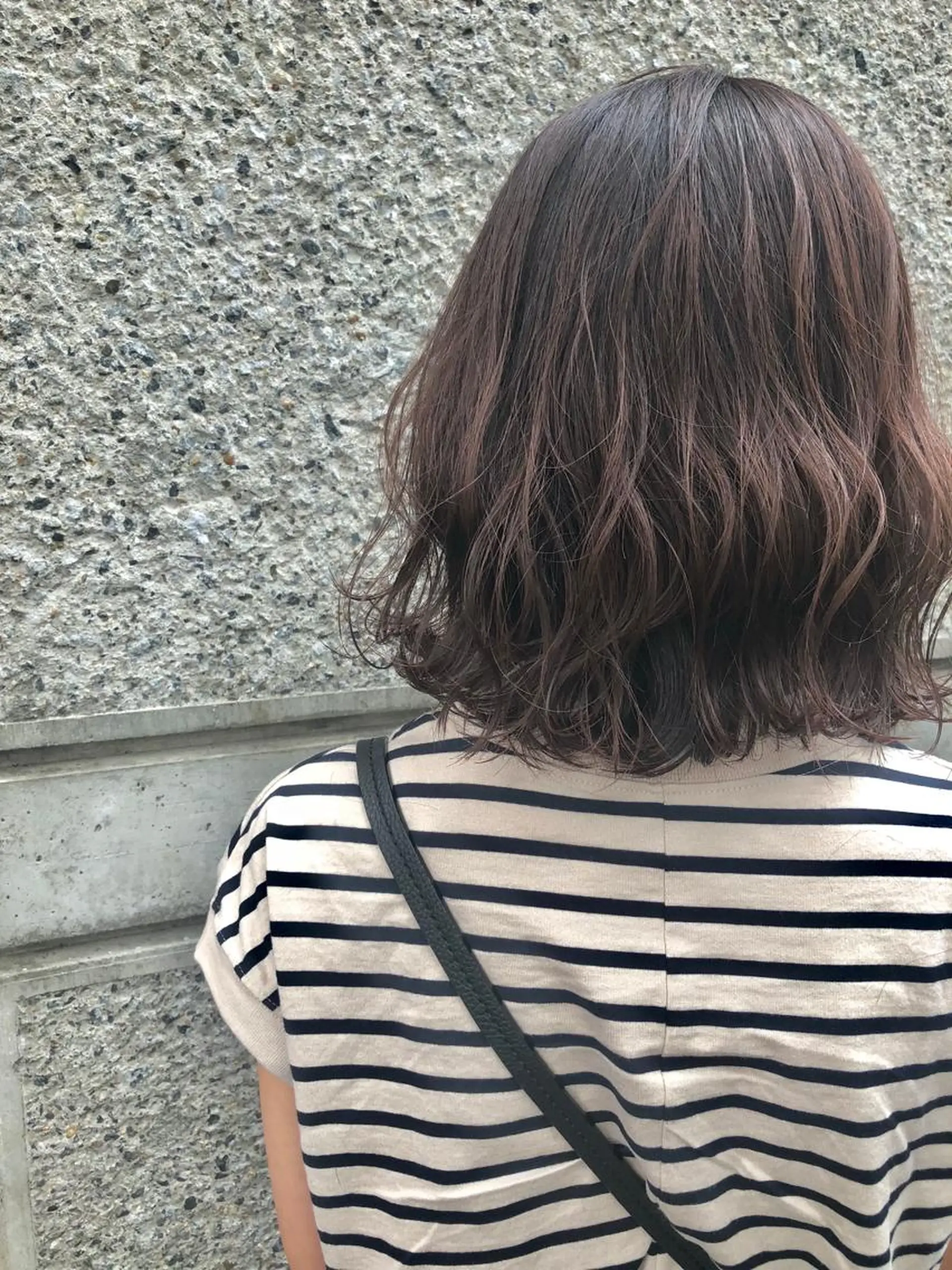 ミディアム カラー ヘアアレンジ メンズ キッズ ネイル マツエク・マツパ 透明感カラー🤎 ゆりのヘアスタイル