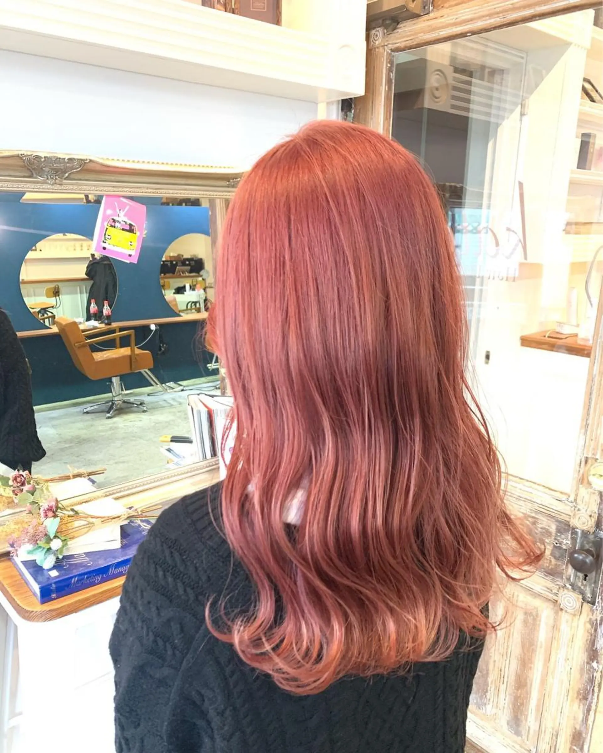 カラー ベージュカラー ピンクカラー ピンクベージュ 🏄MUSASHI カラー/レイヤー/のヘアスタイル