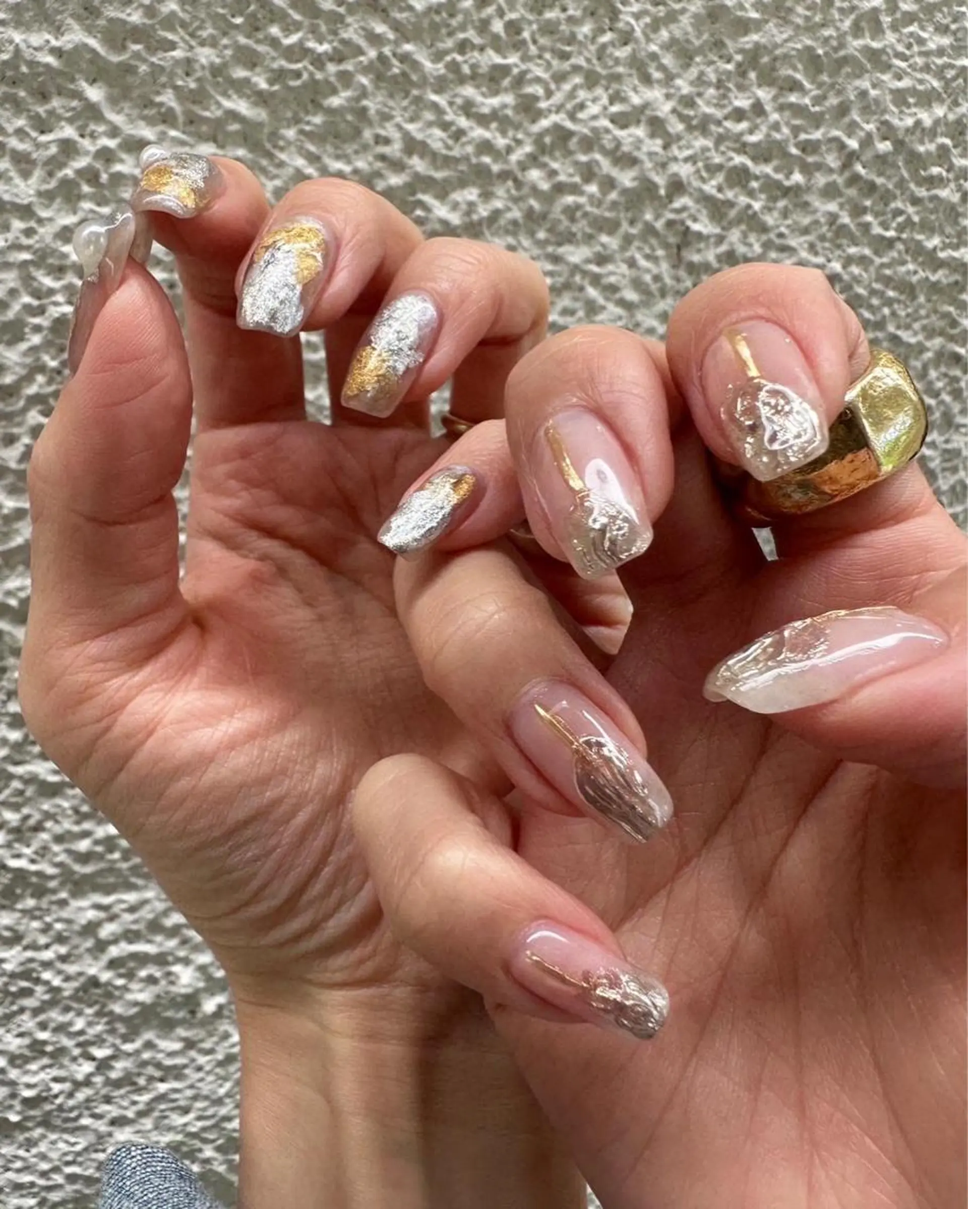 ネイル ハンドネイル フットネイル kiii.__ ✴︎*のネイルデザイン