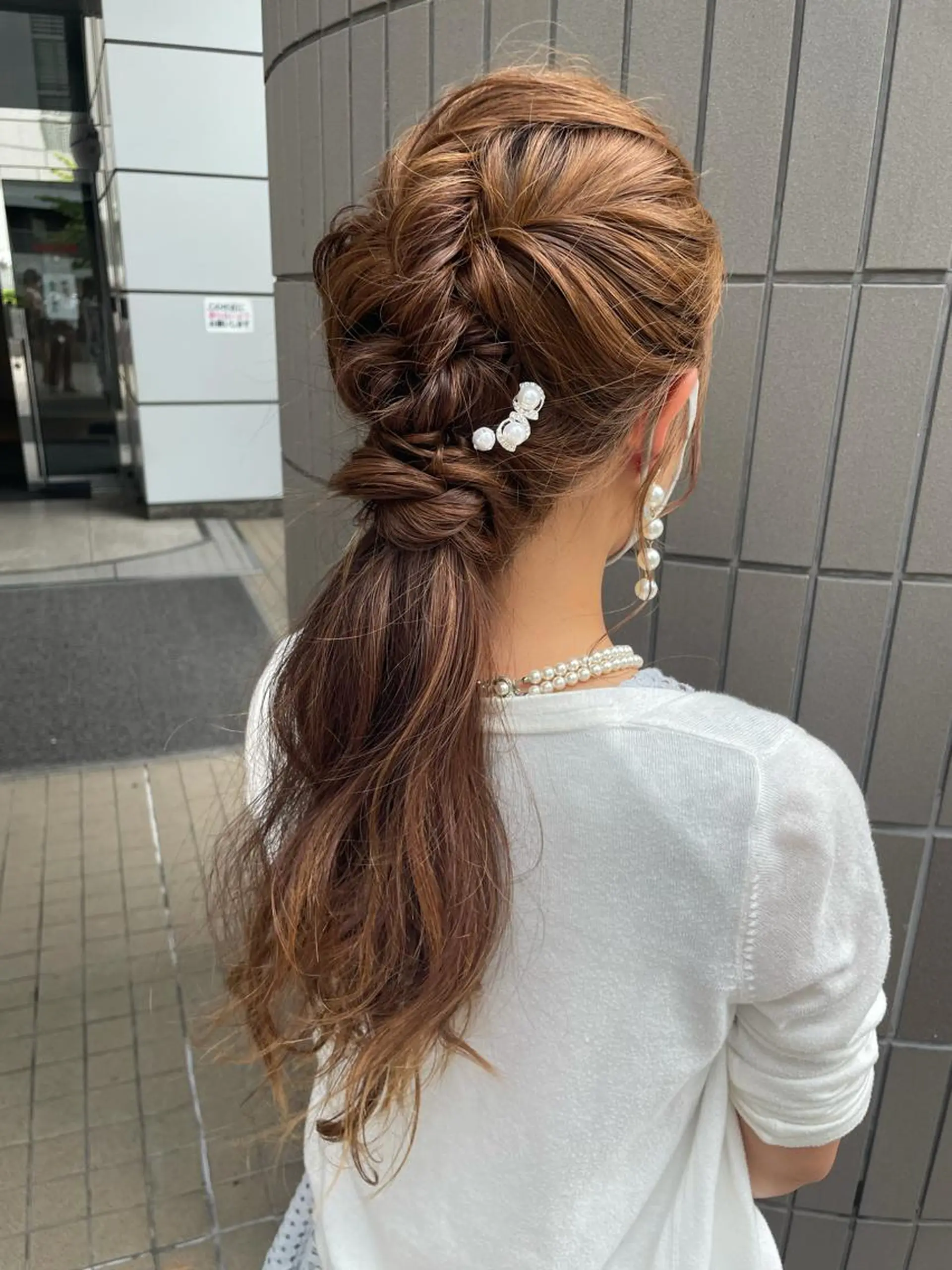 ヘアアレンジ ヘアセット FRAME ASUKAのヘアスタイル