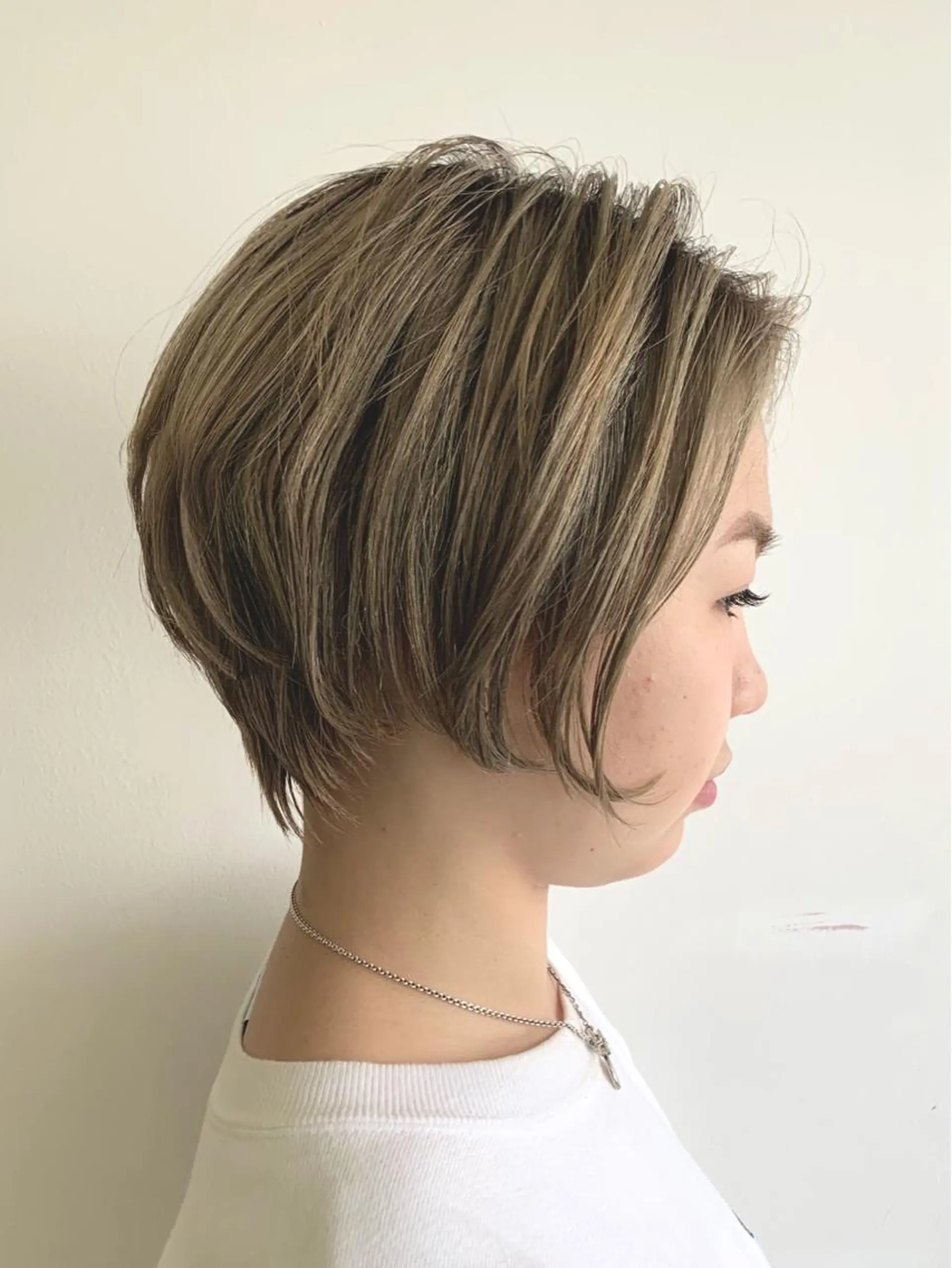 ショート カット トリートメント ヘアセット 🌿似合わせ透明感 カラー松本朋幸🌿のヘアスタイル