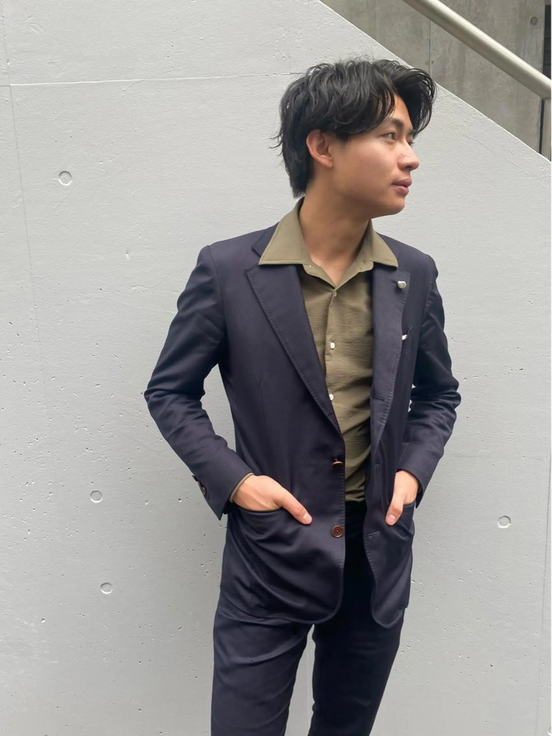 メンズ アイブロウ les baladins du miroir所属・🍃YURI 🍃のヘアスタイル