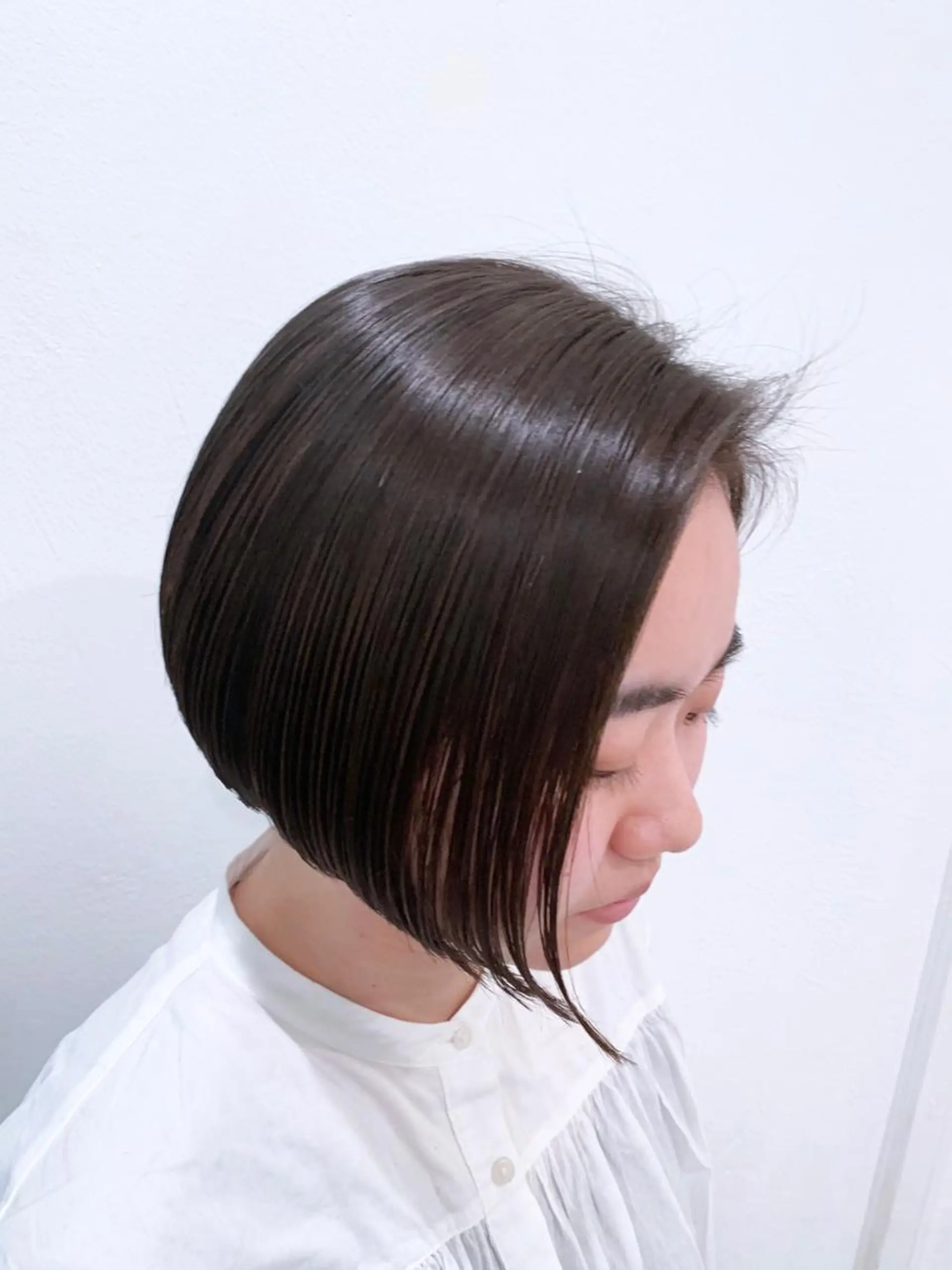 ショート 前下がりボブ ボブ 🌼愛されヘア🌼 篠原優菜のヘアスタイル